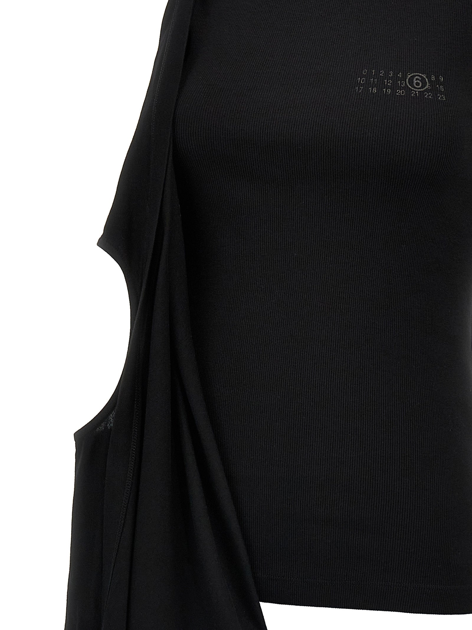 Mm6 Maison Margiela Draped Top