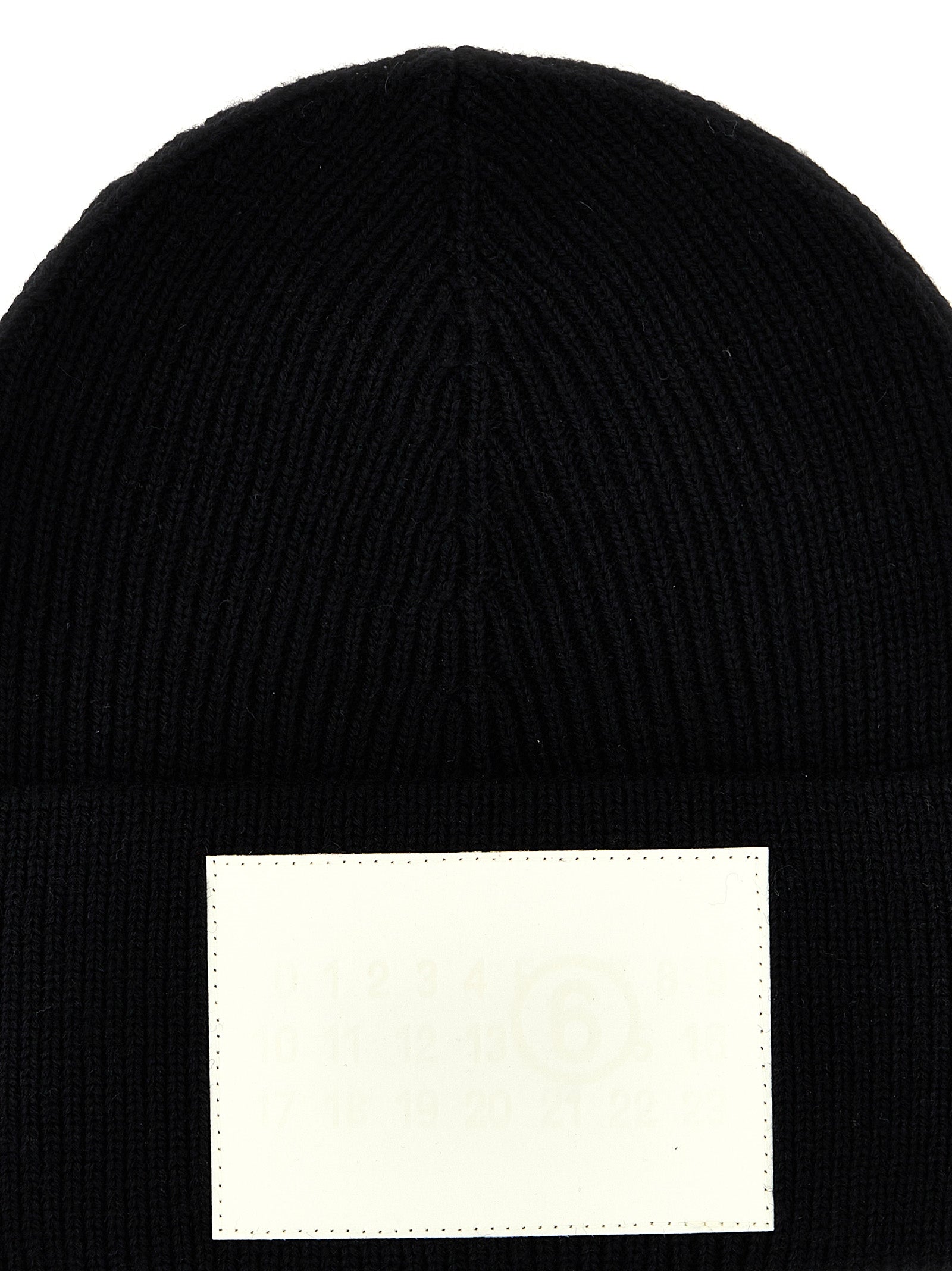 Mm6 Maison Margiela Logo Label Beanie