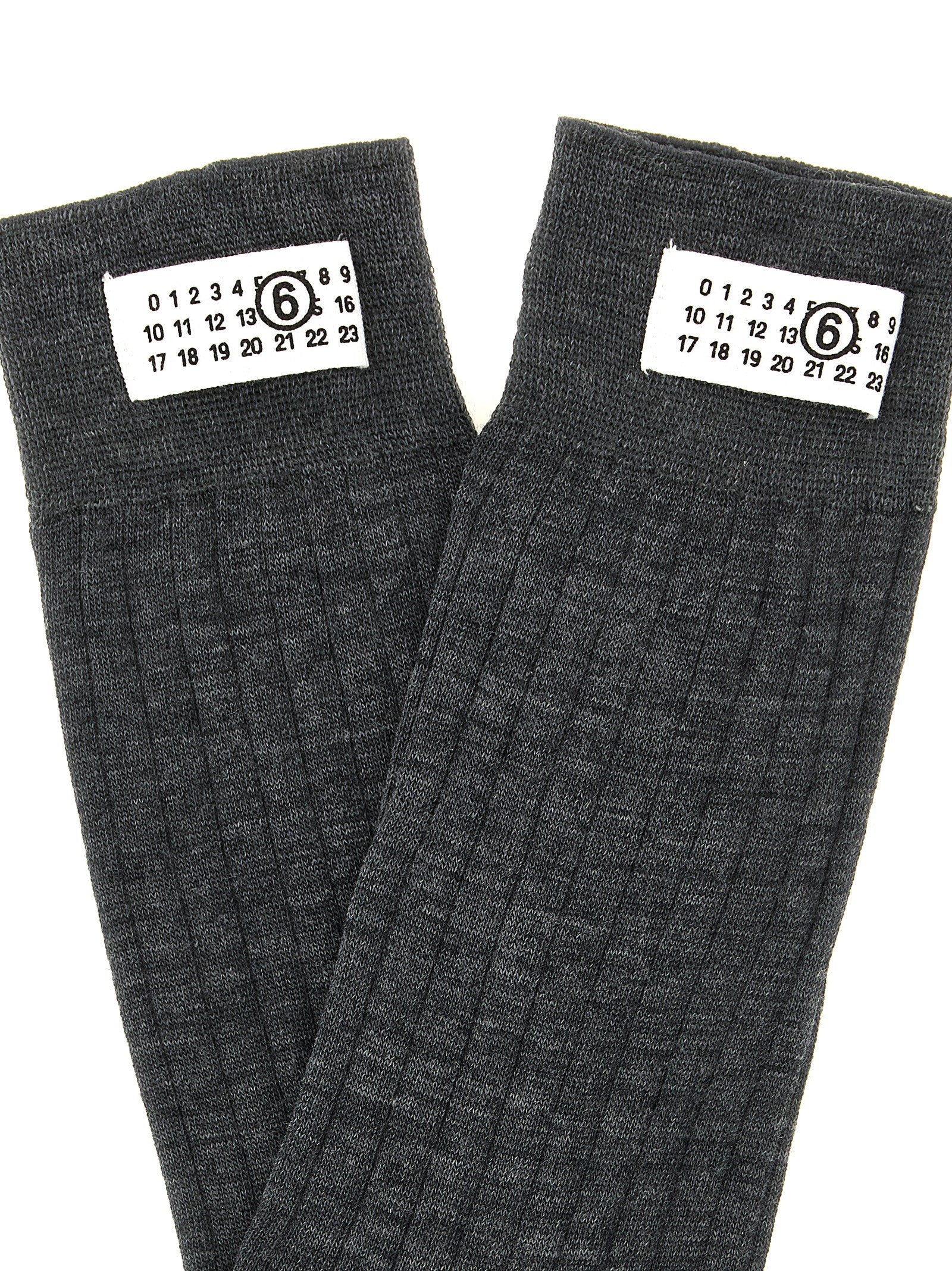 Mm6 Maison Margiela 'Numeric Signature Mm6' Socks