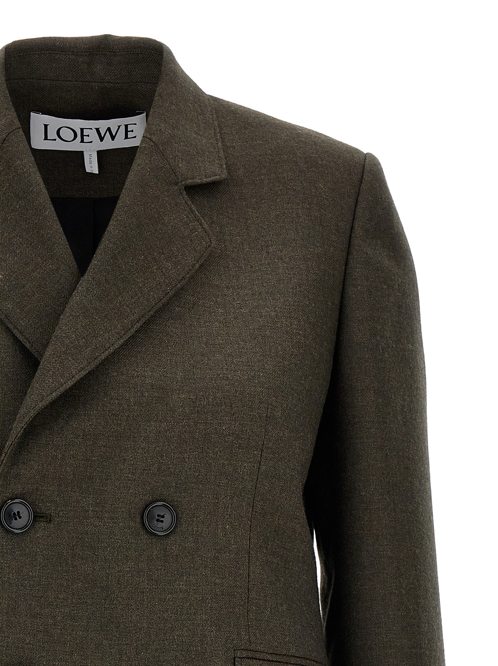 Loewe Mélange Twill Blazer