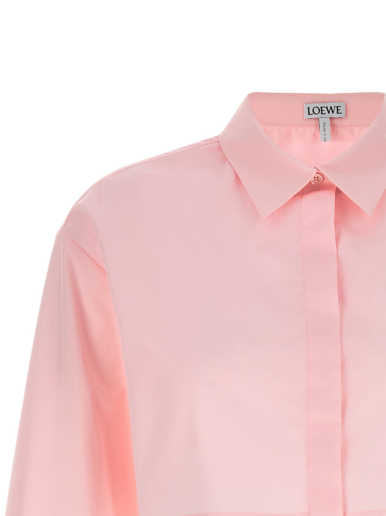 Loewe Cropped Cotton Shirt