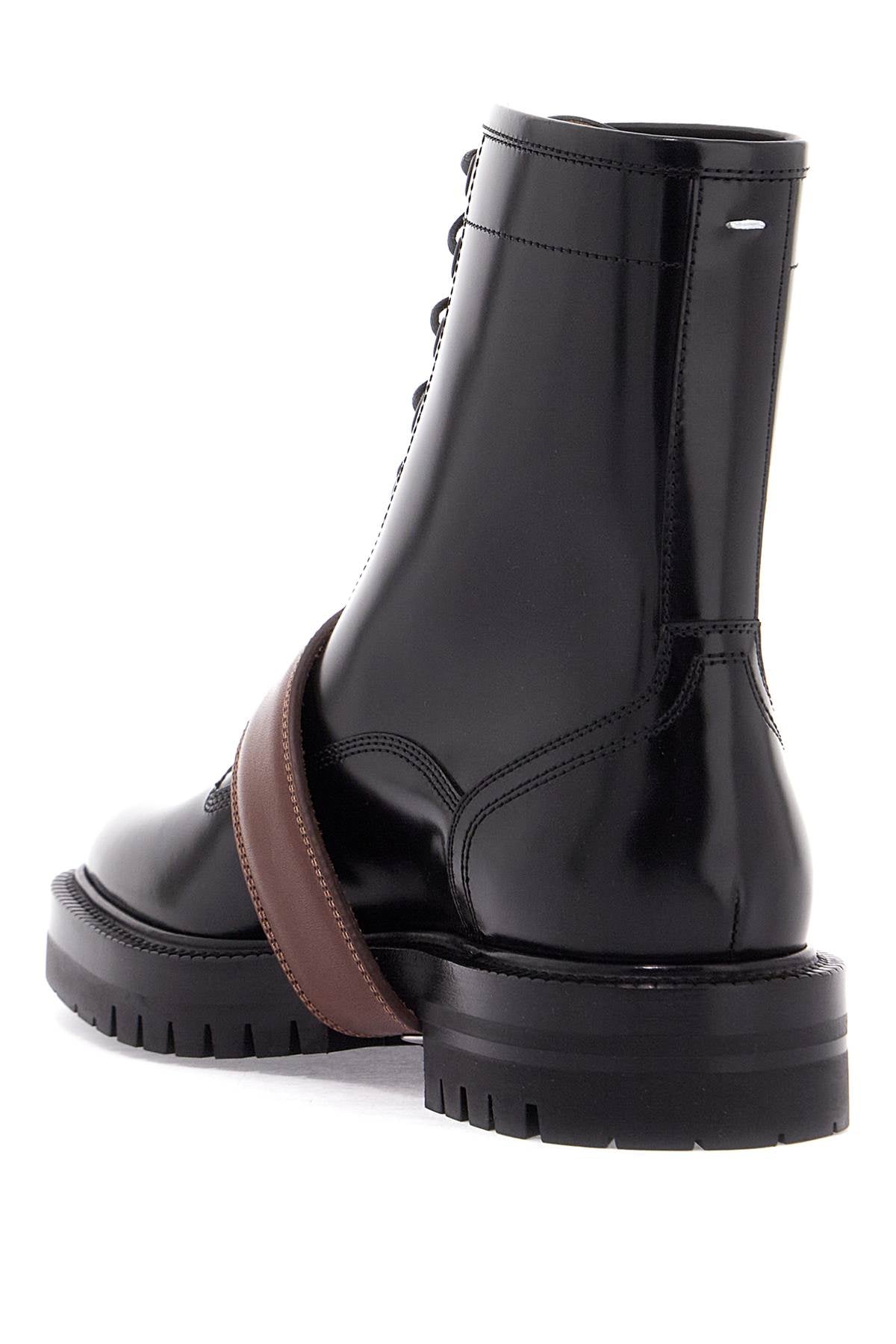 Maison Margiela Brushed Leather Tabi Boots