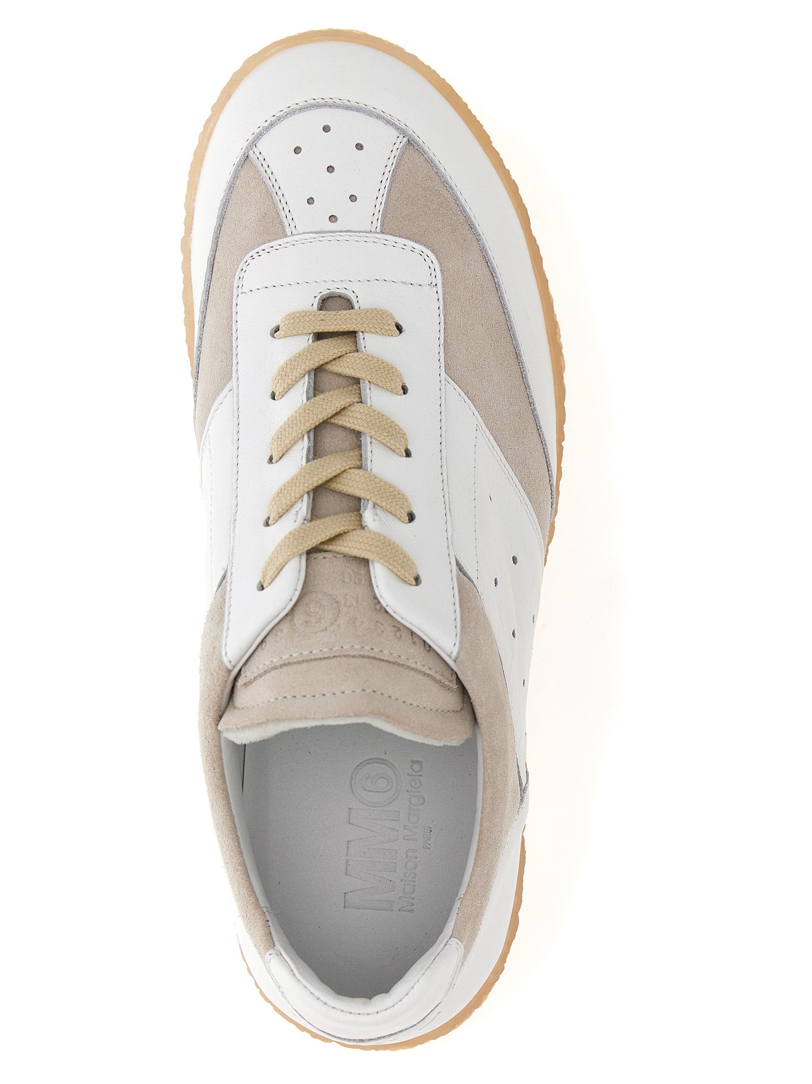 Mm6 Maison Margiela Suede Leather Sneakers