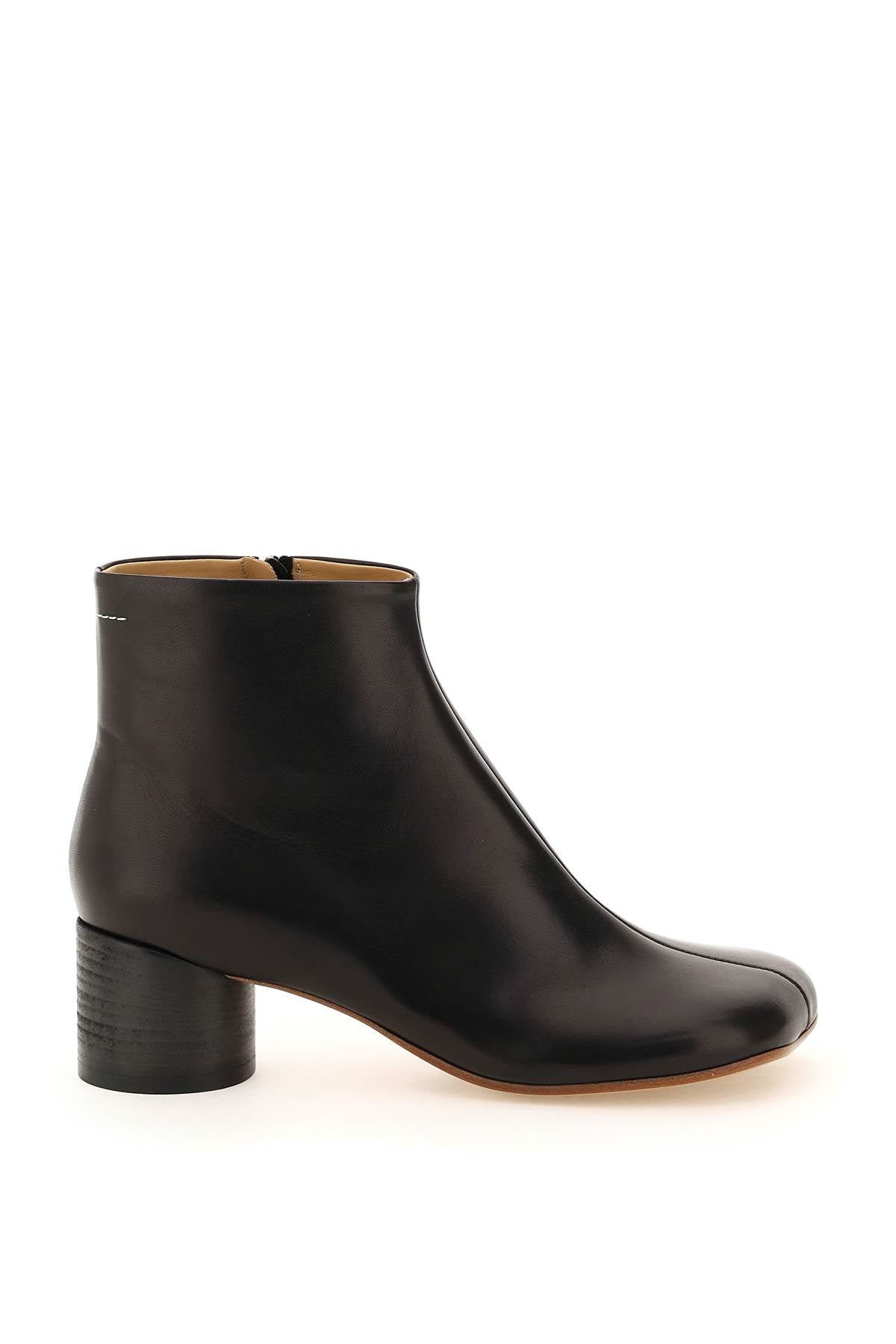 Mm6 Maison Margiela Leather Ankle Boots