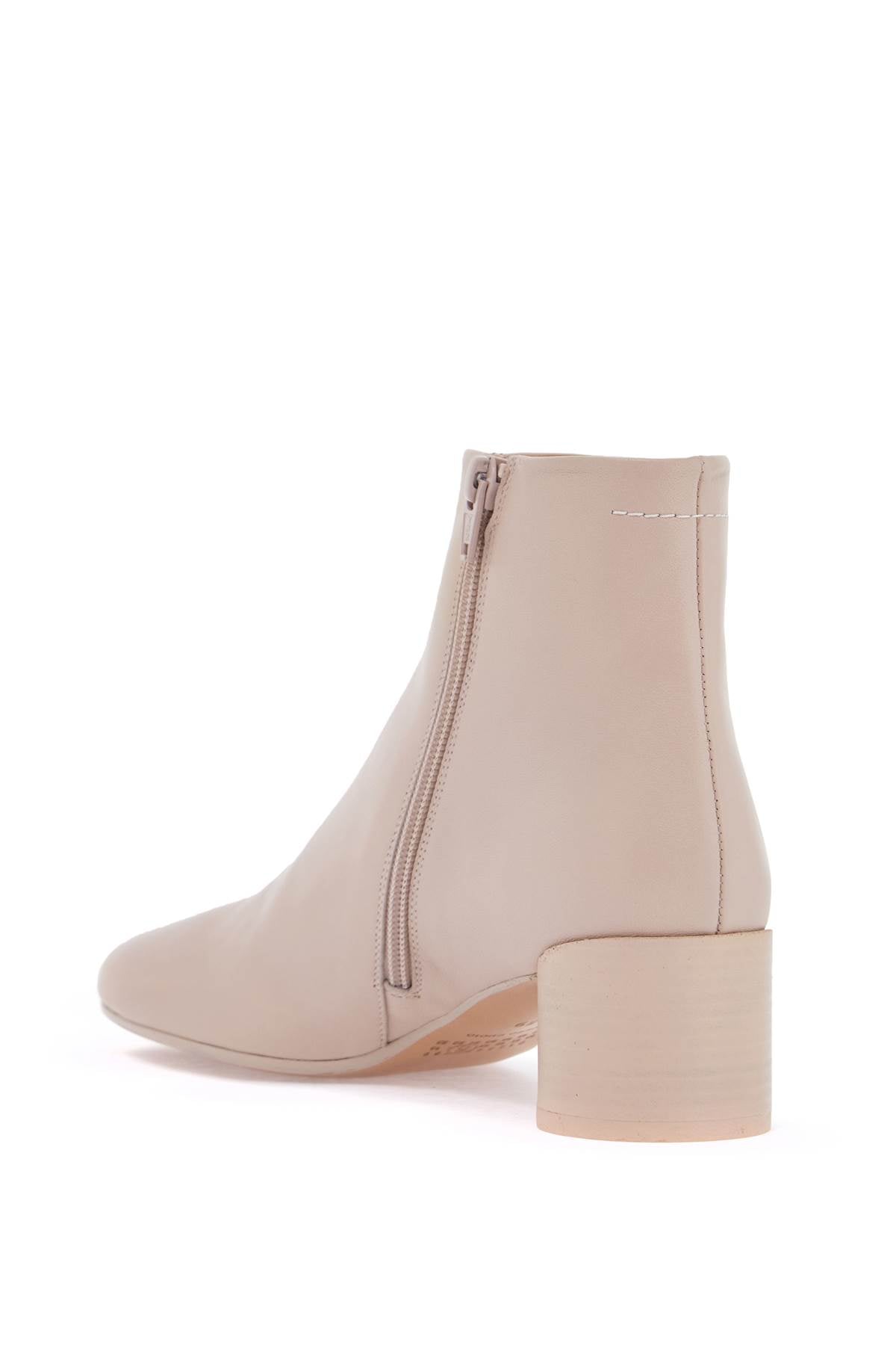 Mm6 Maison Margiela Leather Ankle Boots