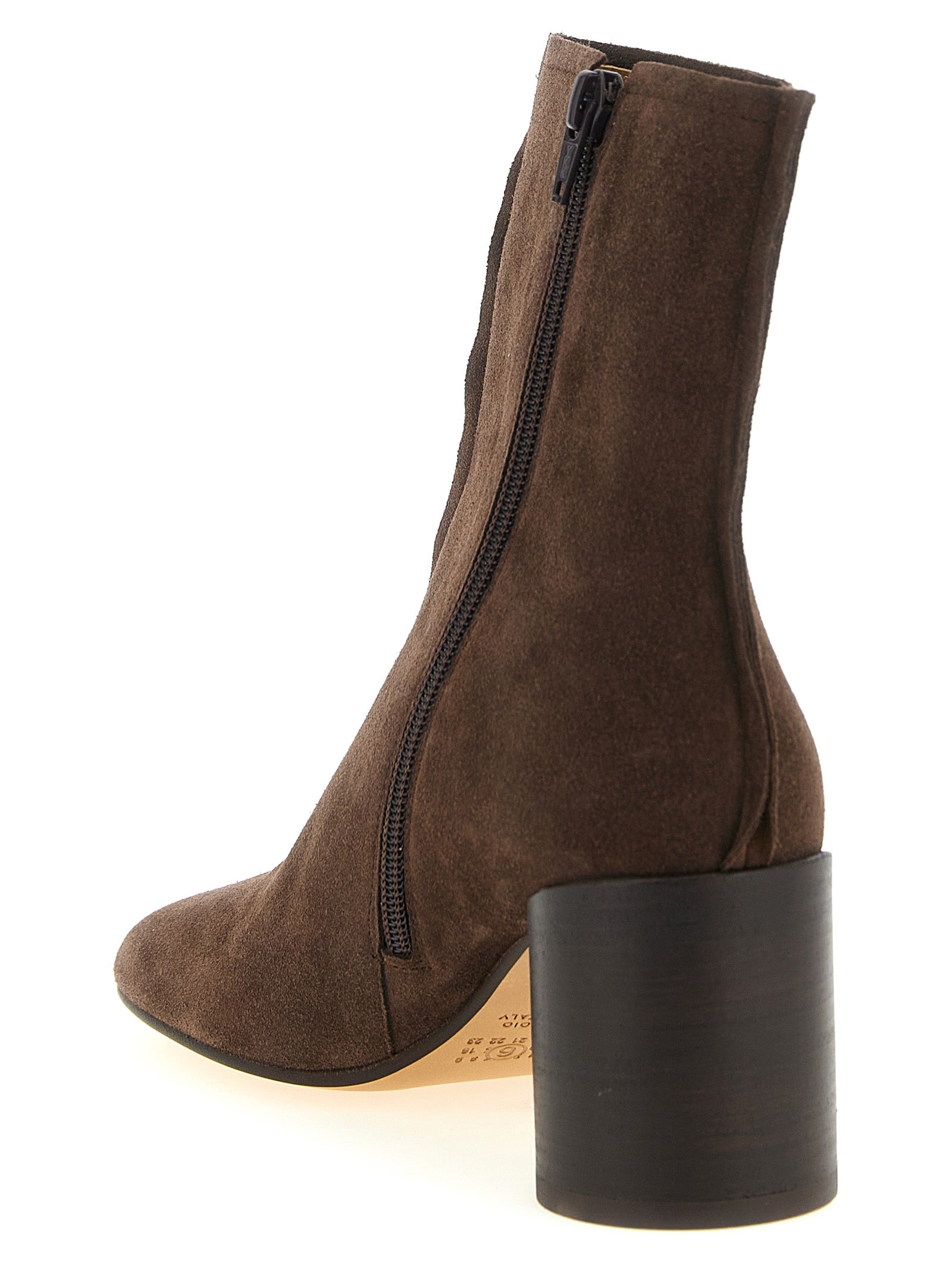 Mm6 Maison Margiela 'Anatomic' Stitch-Toe Ankle Boots