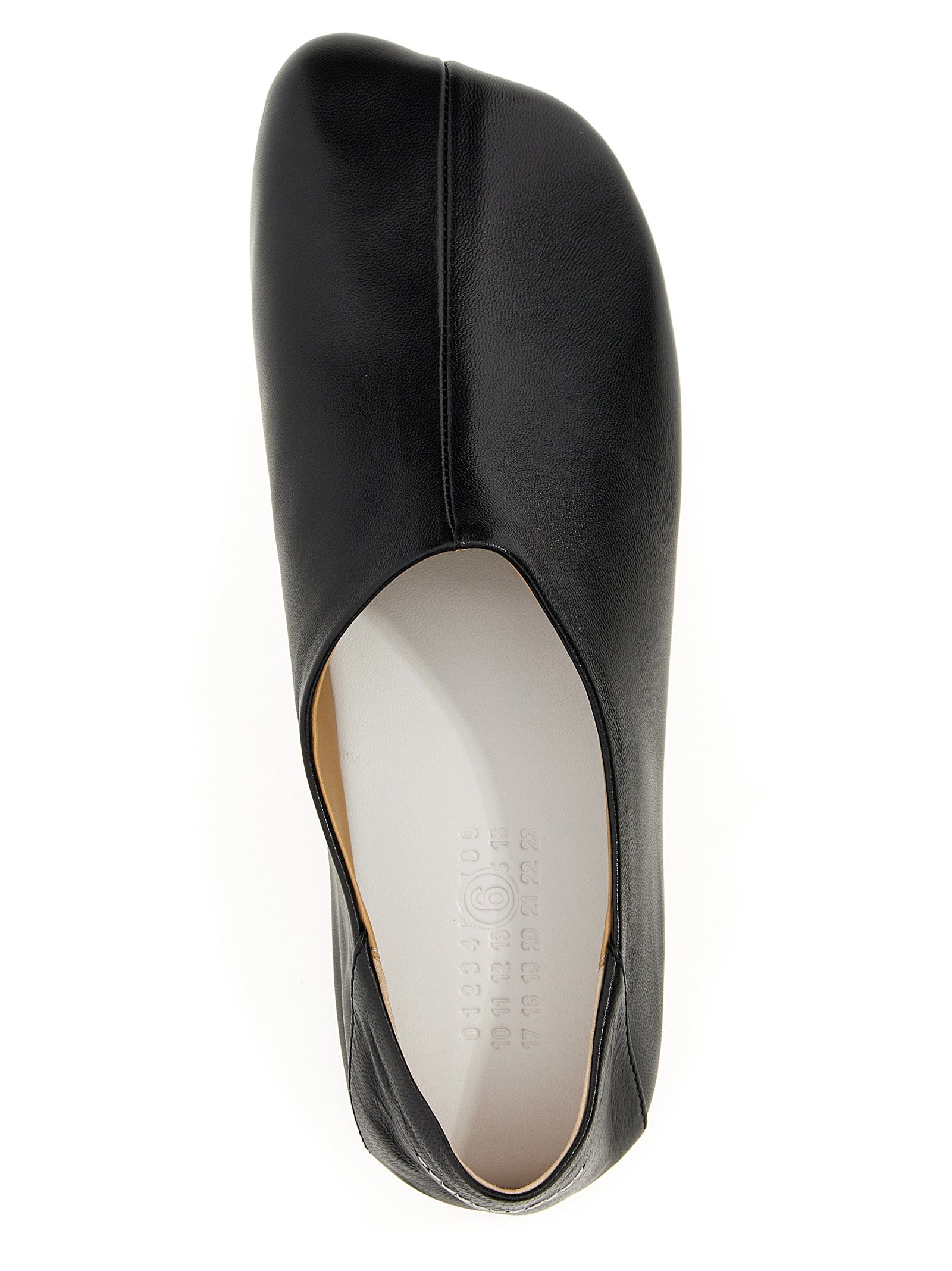 Mm6 Maison Margiela Leather Ballet Flats