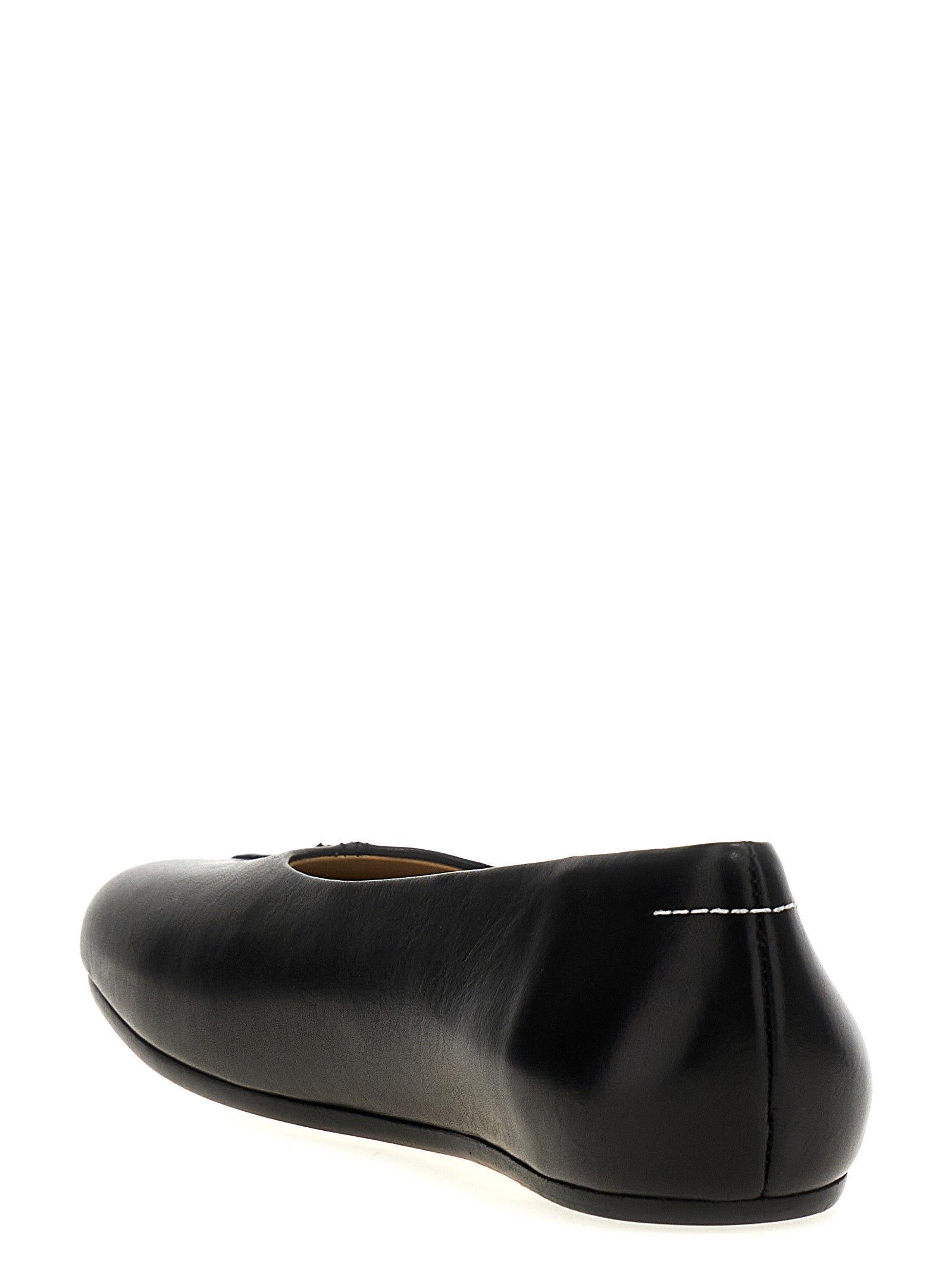 Mm6 Maison Margiela Leather Ballet Flats