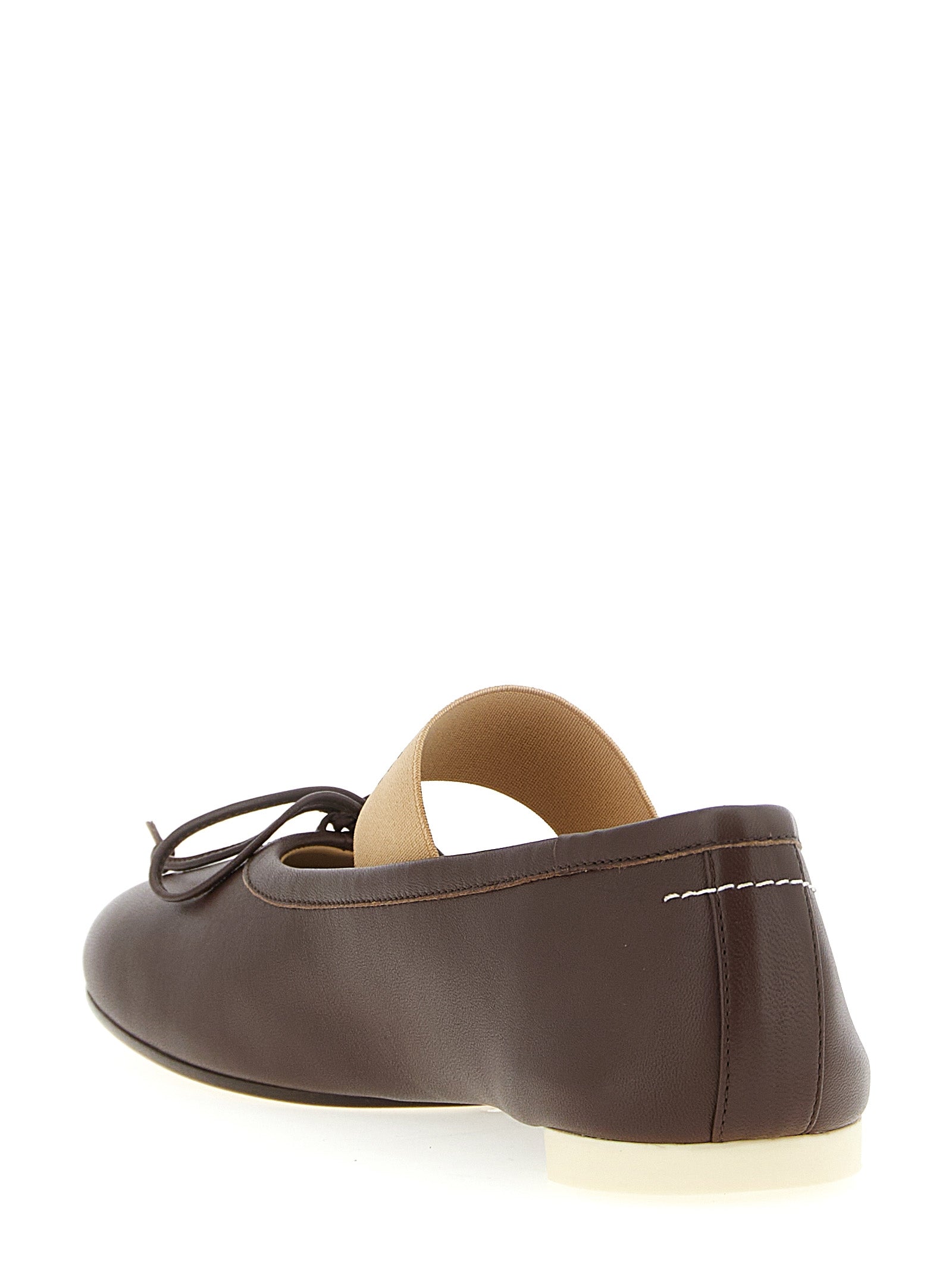 Mm6 Maison Margiela 'Anatomic Numeric' Ballet Flats