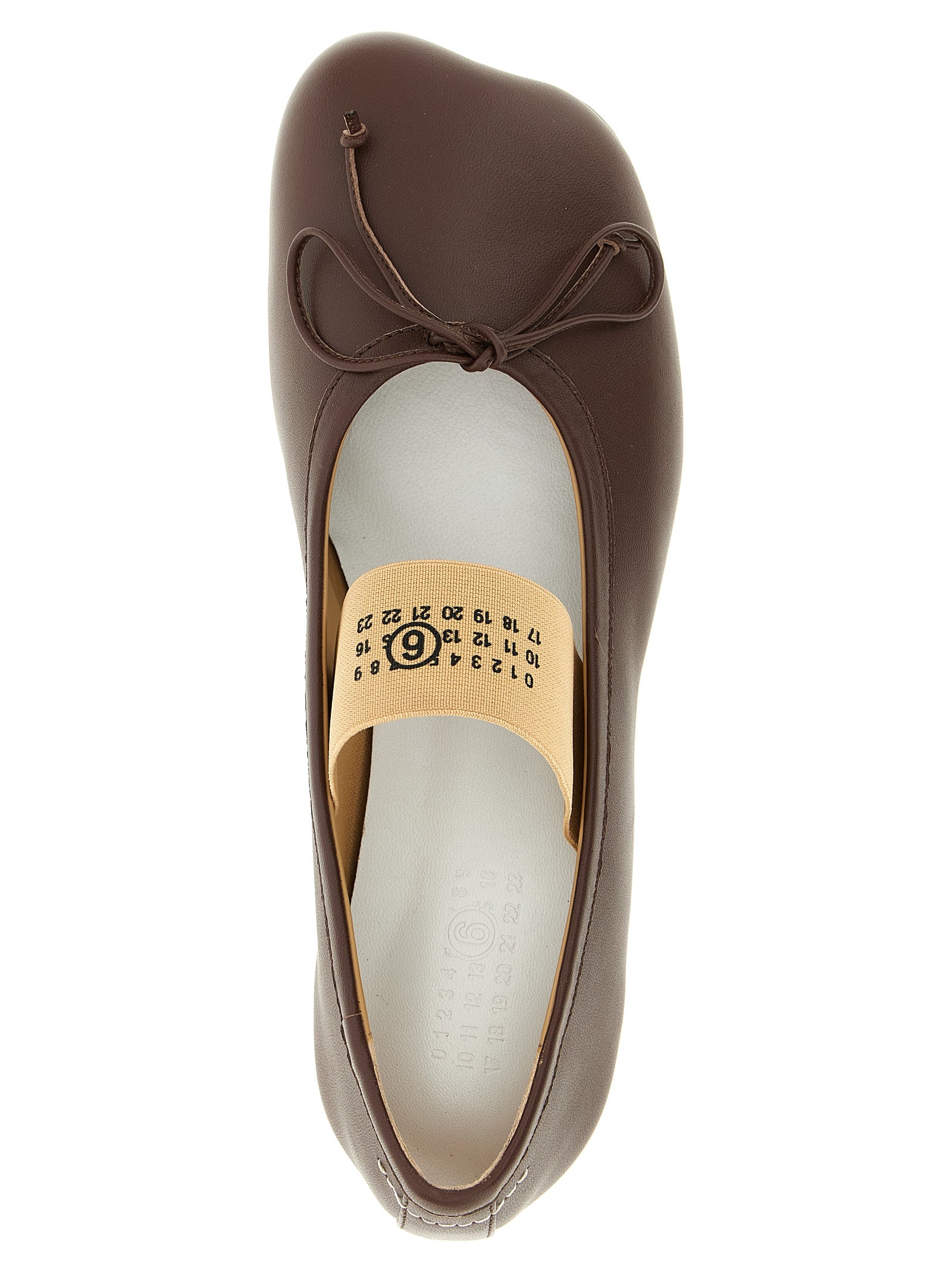 Mm6 Maison Margiela 'Anatomic Numeric' Ballet Flats