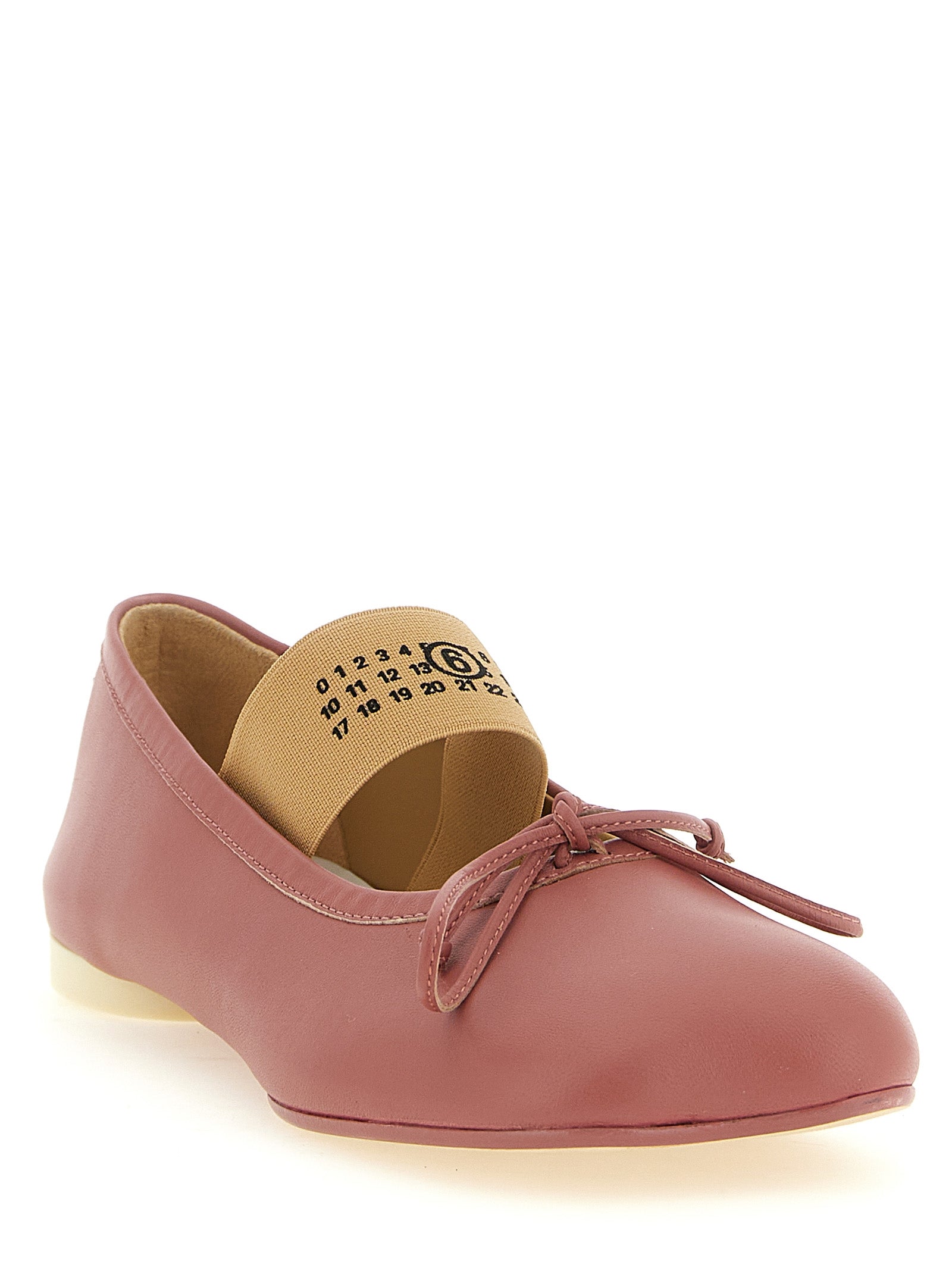 Mm6 Maison Margiela 'Anatomic Numeric' Ballet Flats