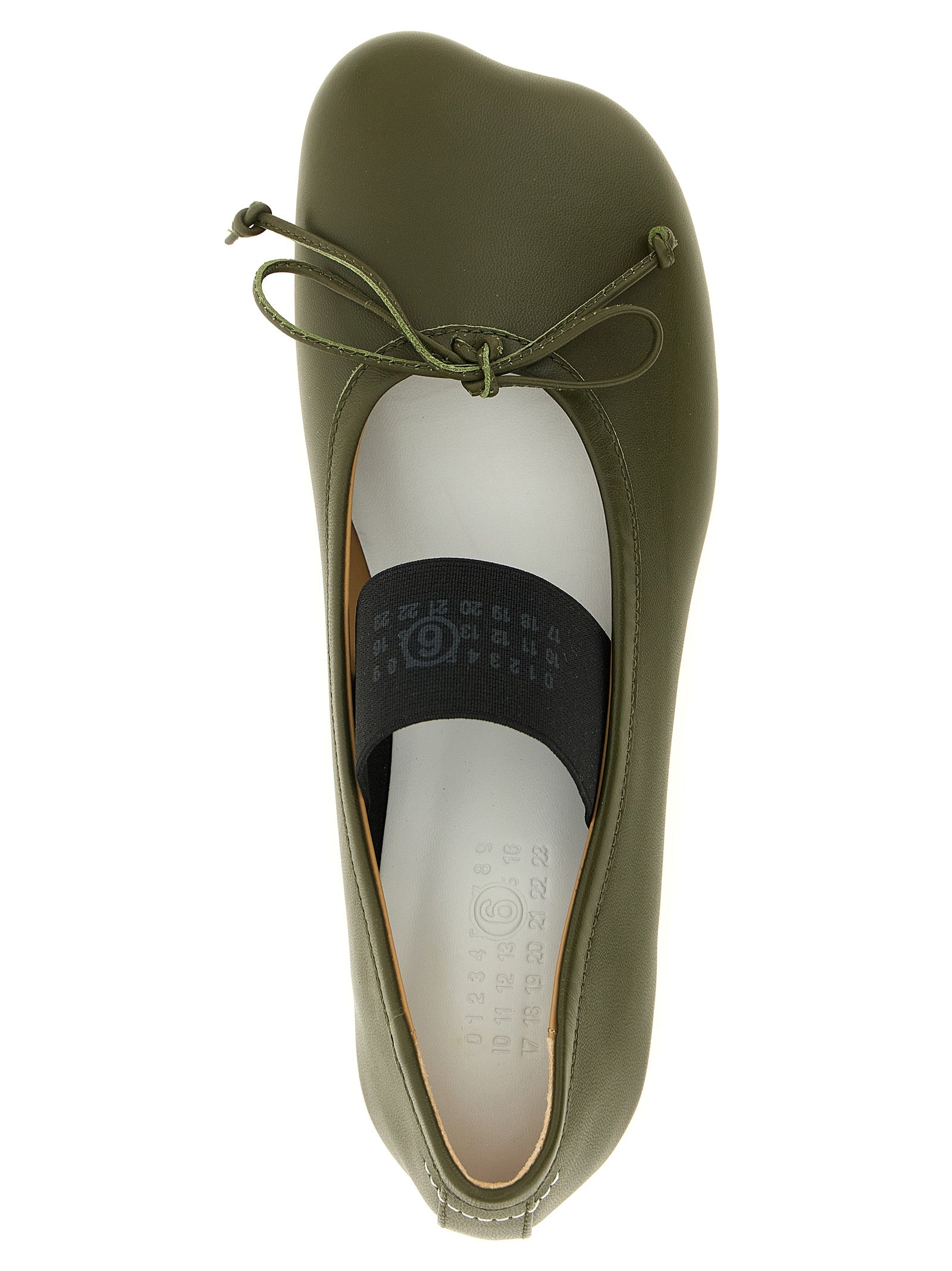 Mm6 Maison Margiela 'Anatomic Numeric' Ballet Flats