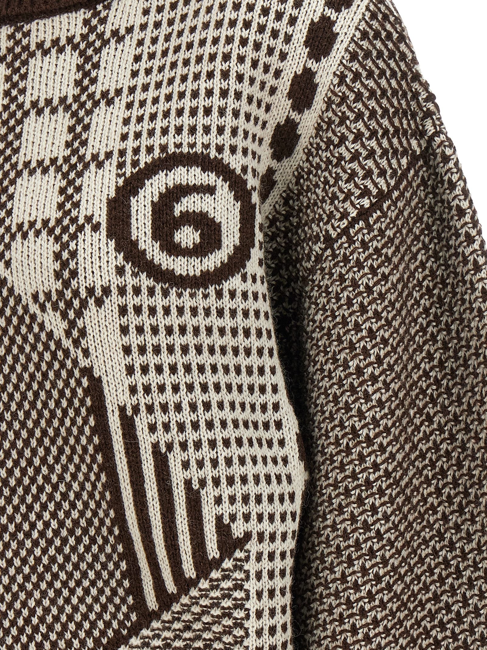 Mm6 Maison Margiela 'Numeric Signature Mm6' Reversible Dress