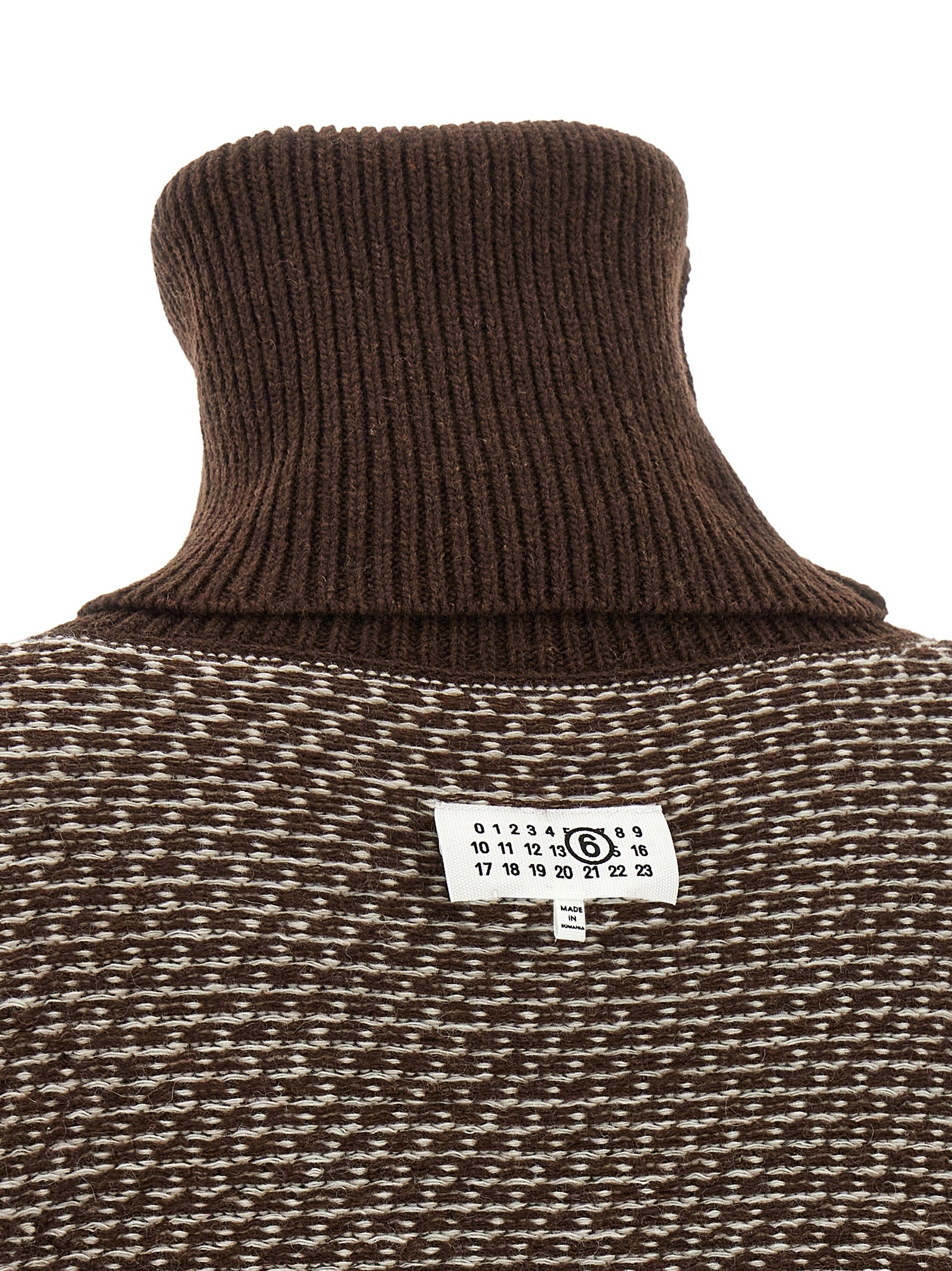 Mm6 Maison Margiela 'Numeric Signature Mm6' Reversible Dress