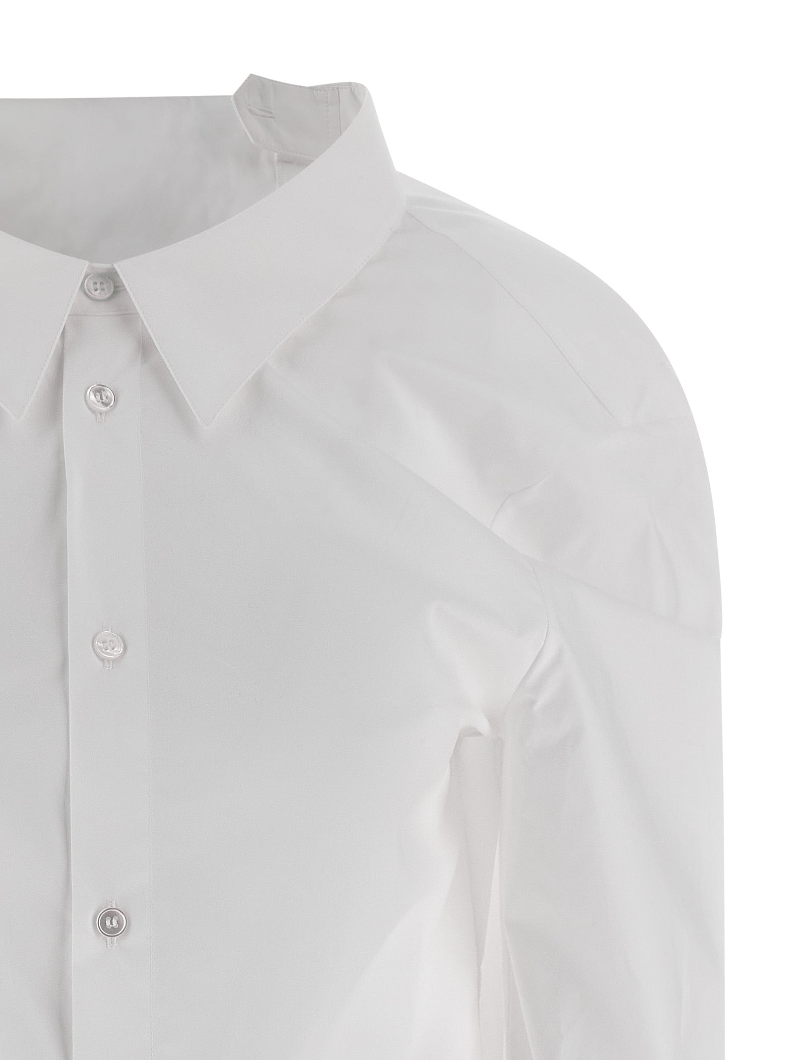 Mm6 Maison Margiela 'Numeric Signature Mm6' Embroidered Shirt