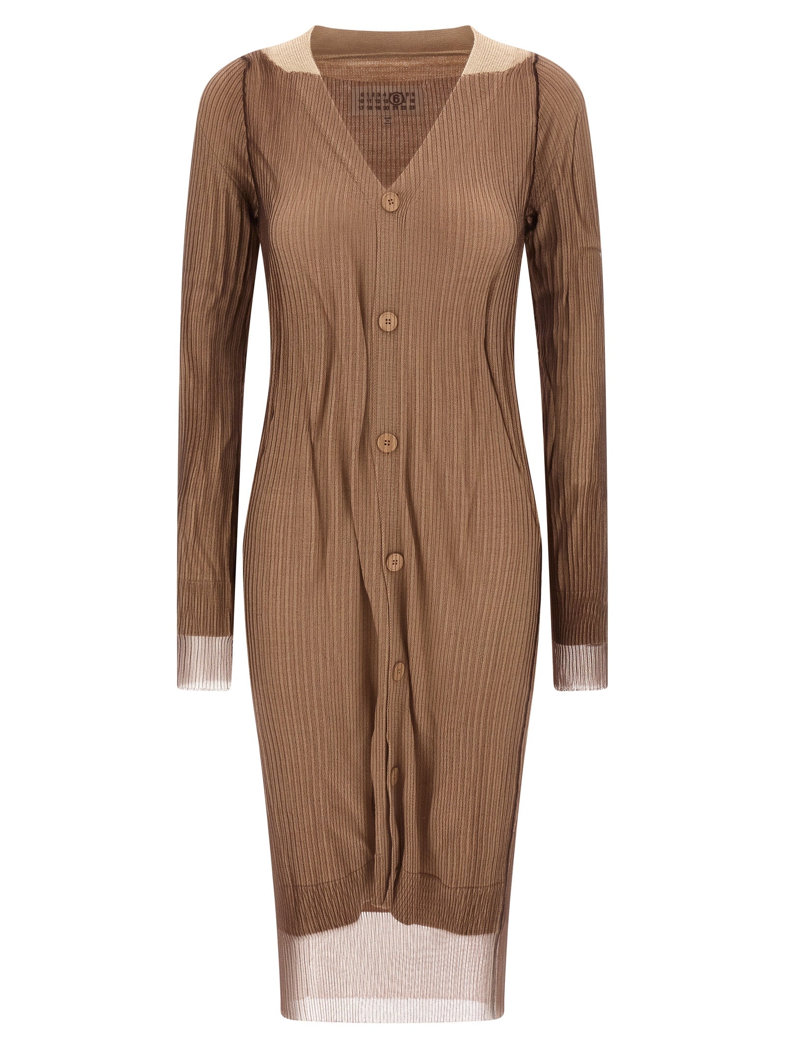Mm6 Maison Margiela 'Trapped' Double Layer Dress
