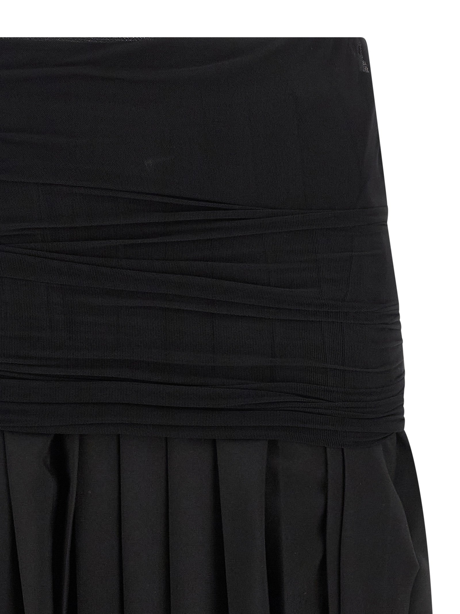Mm6 Maison Margiela Double Layer Skirt