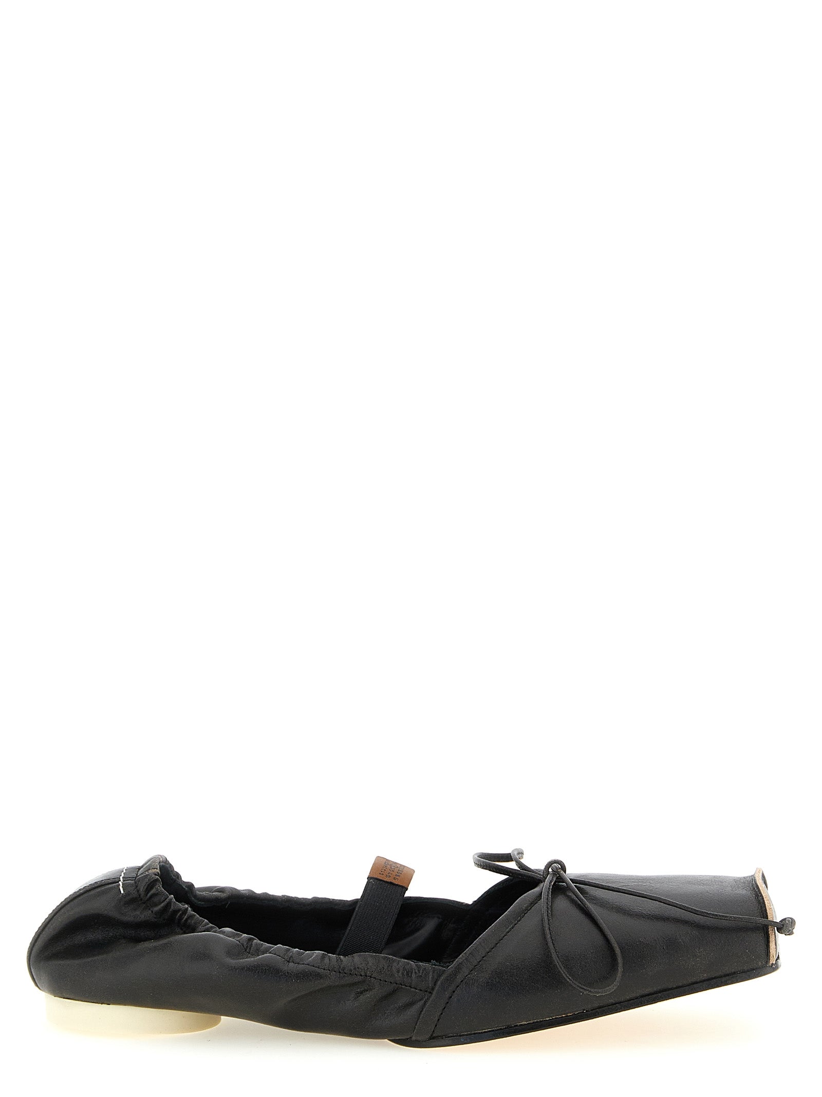 Mm6 Maison Margiela Square Toe Ballet Flats