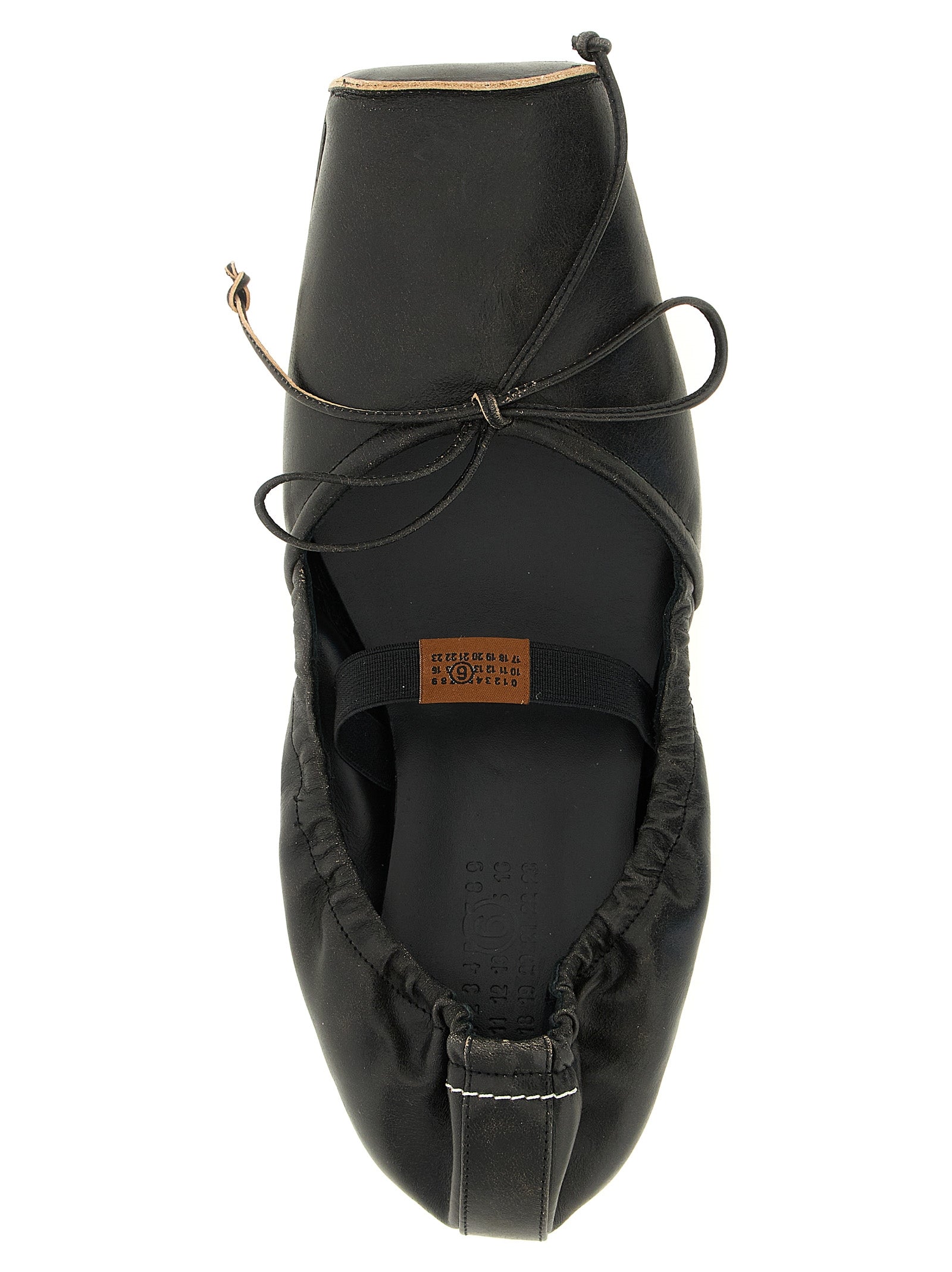 Mm6 Maison Margiela Square Toe Ballet Flats