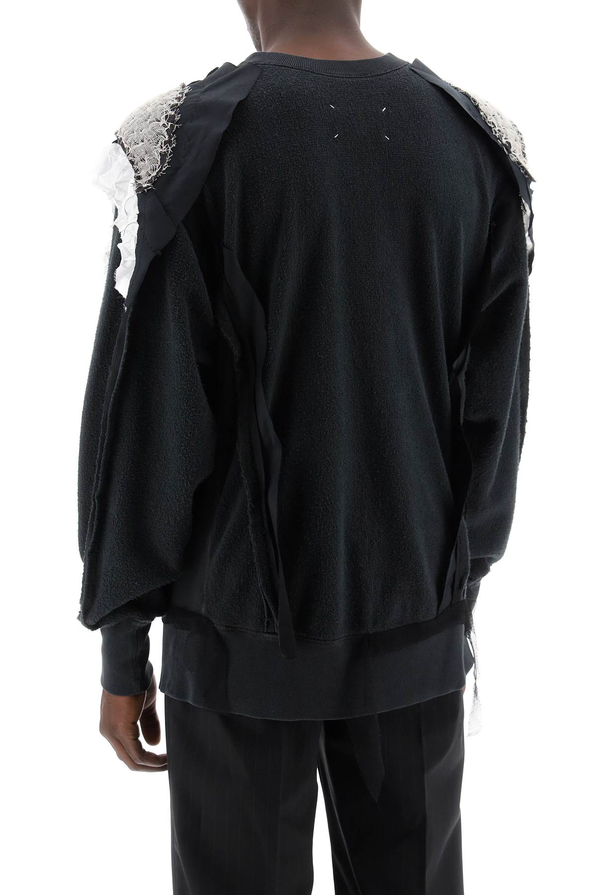 Maison Margiela Inside-Out Sweatshirt Black