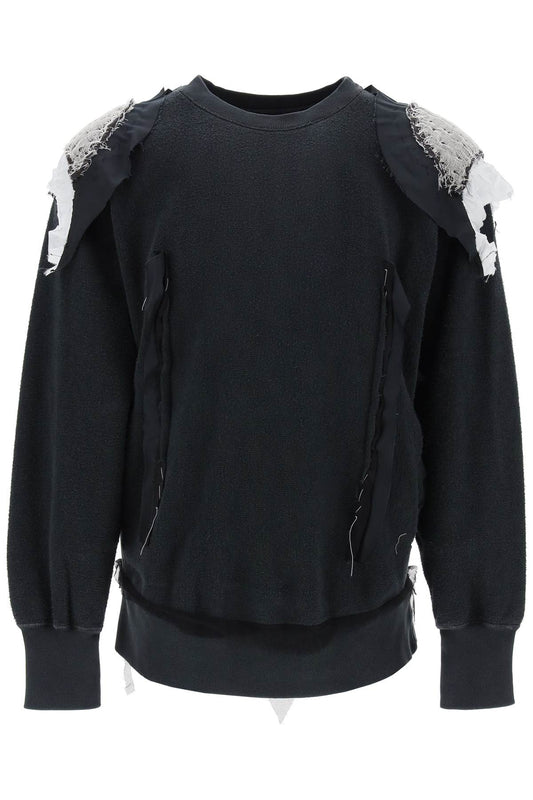 Maison Margiela Inside-Out Sweatshirt Black