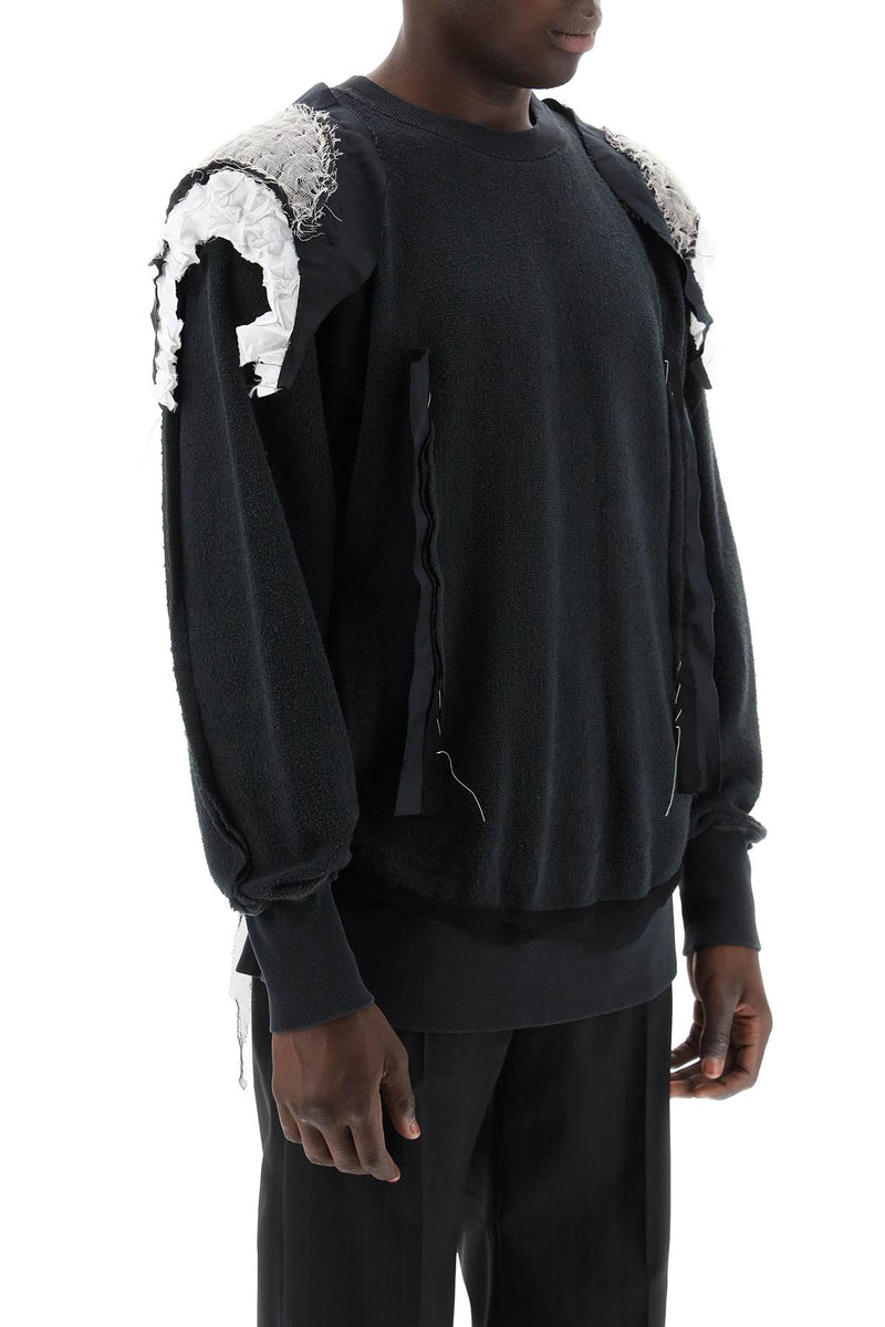 Maison Margiela Inside-Out Sweatshirt Black