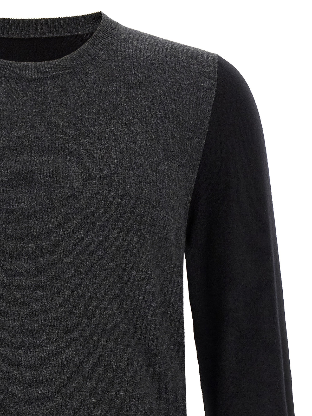 Maison Margiela Two-Tone Wool Sweater