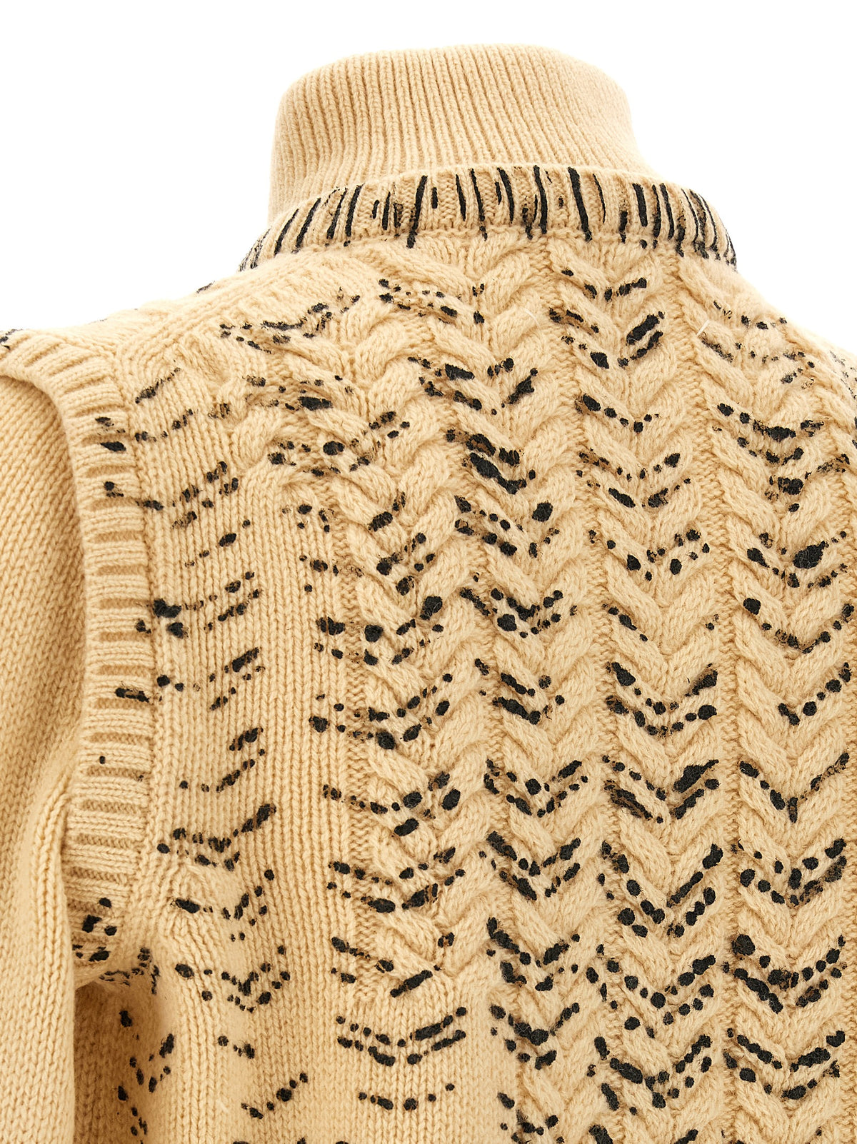 Maison Margiela Openwork Knit Cardigan