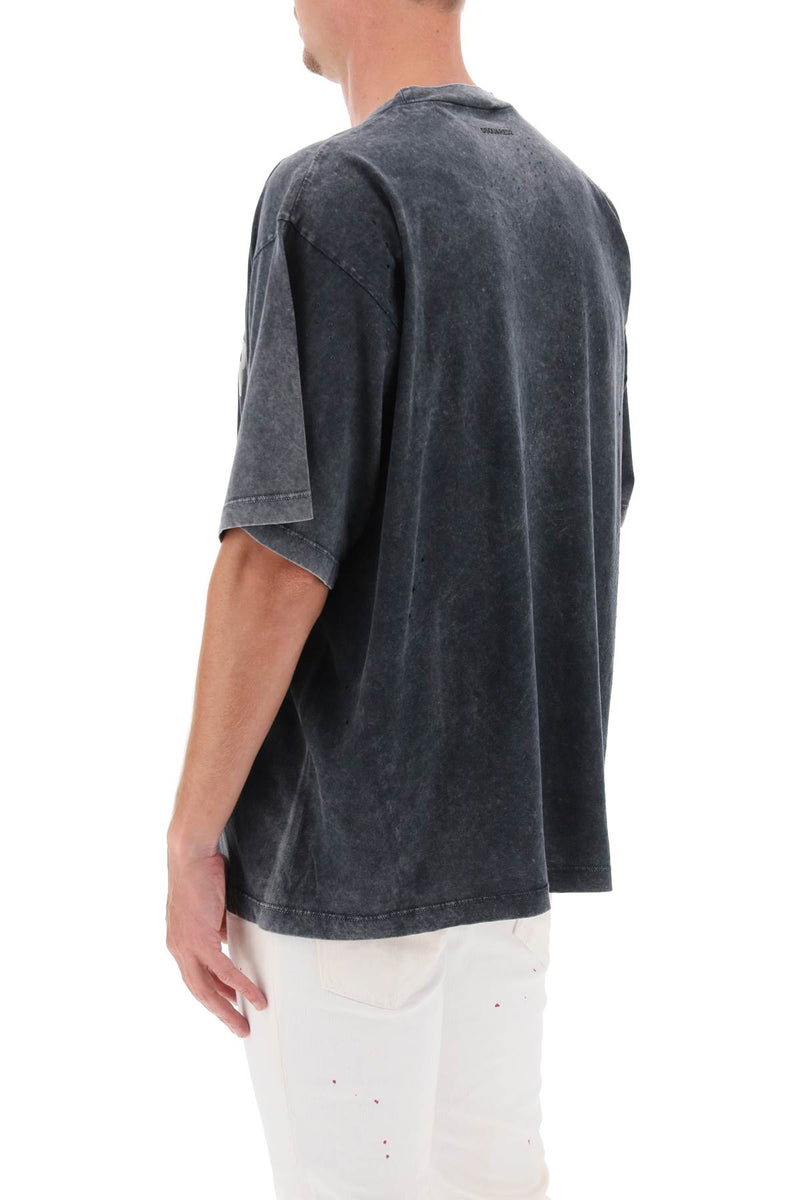 Dsquared2 Iron Fit T-Shirt Grey