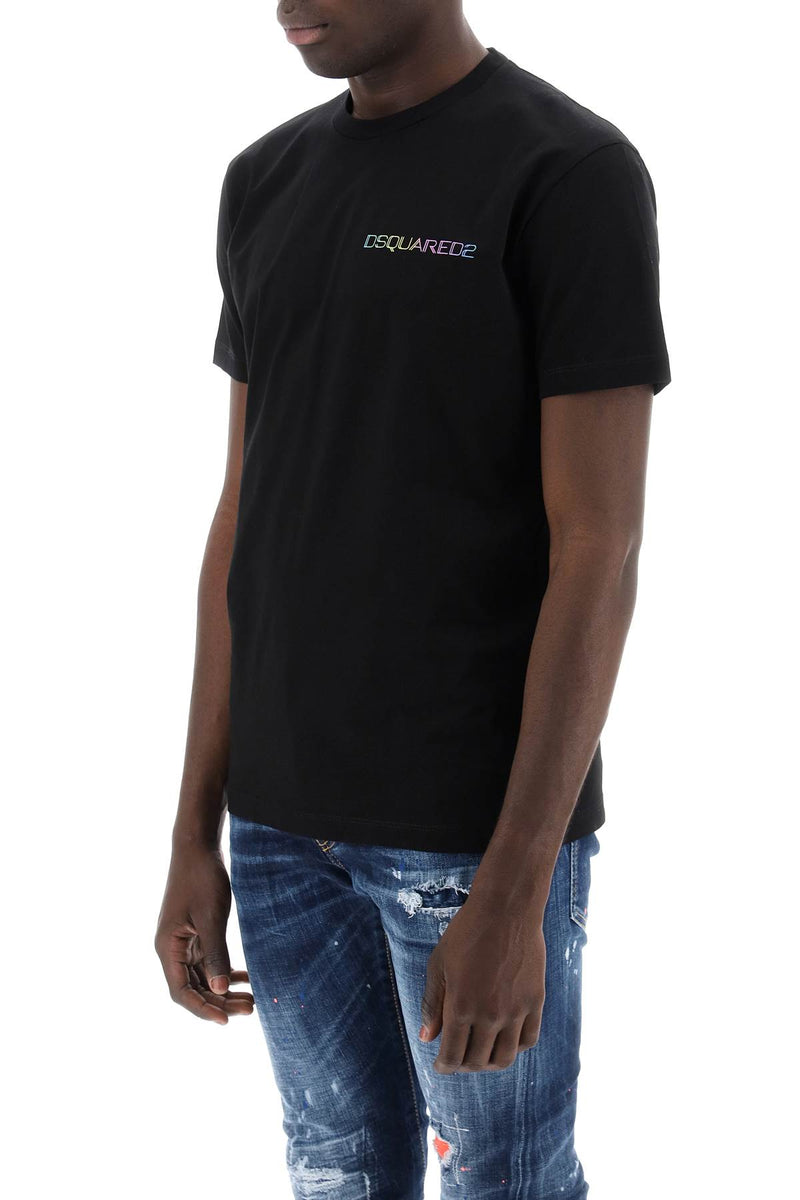 Dsquared2 Printed Cool Fit T-Shirt Black