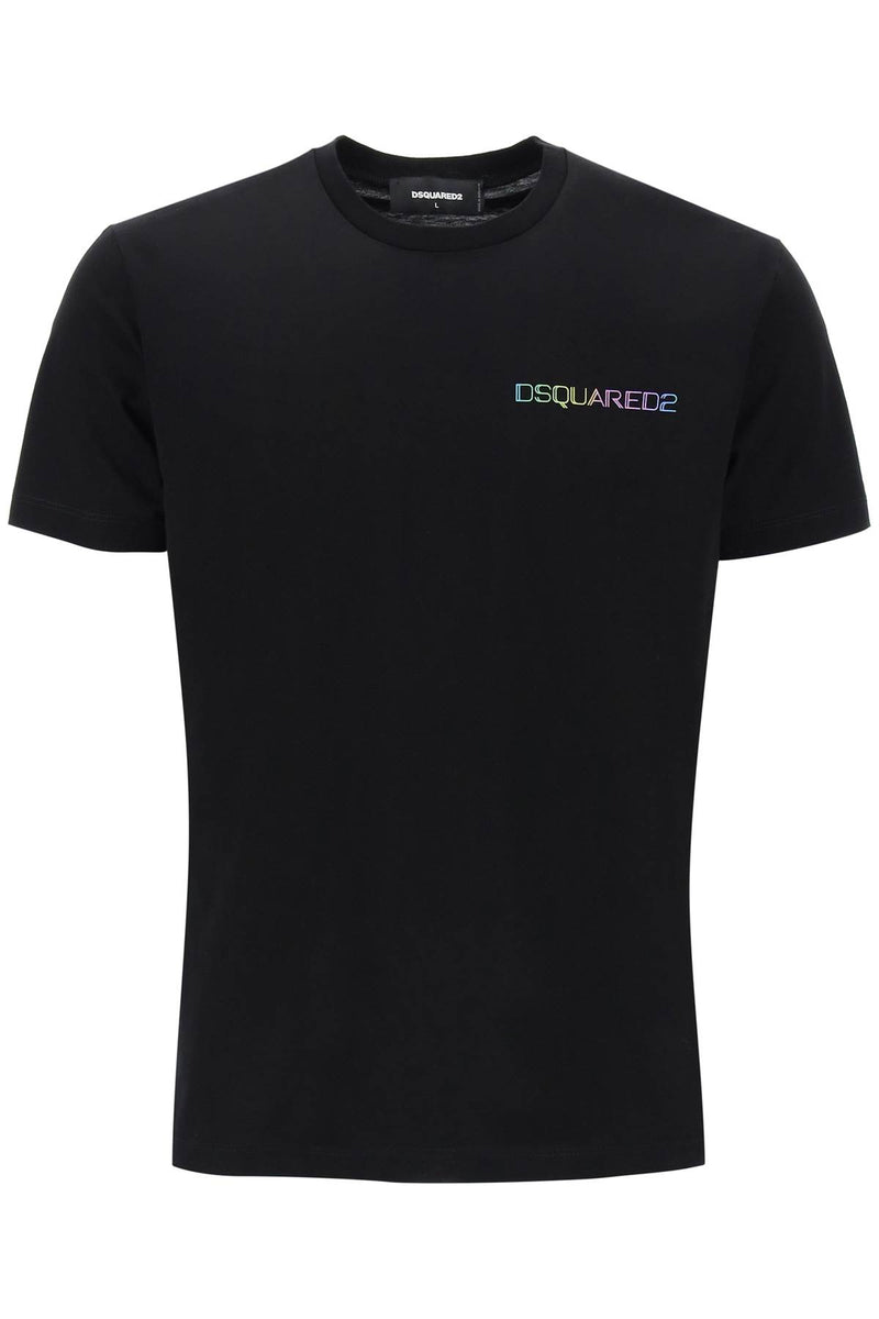 Dsquared2 Printed Cool Fit T-Shirt Black