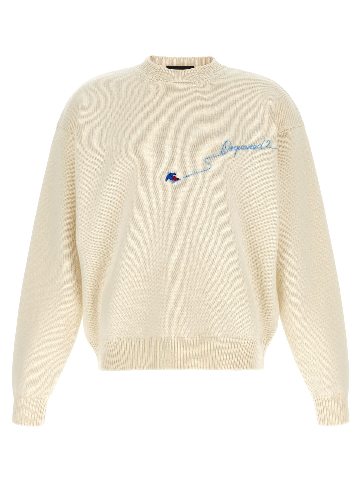 Dsquared2 White 'Snowy Dream' Sweater