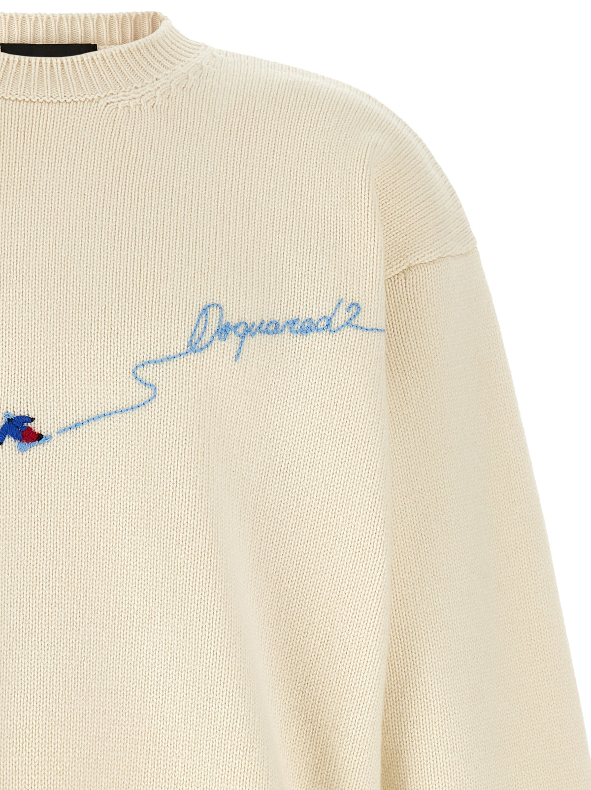 Dsquared2 White 'Snowy Dream' Sweater