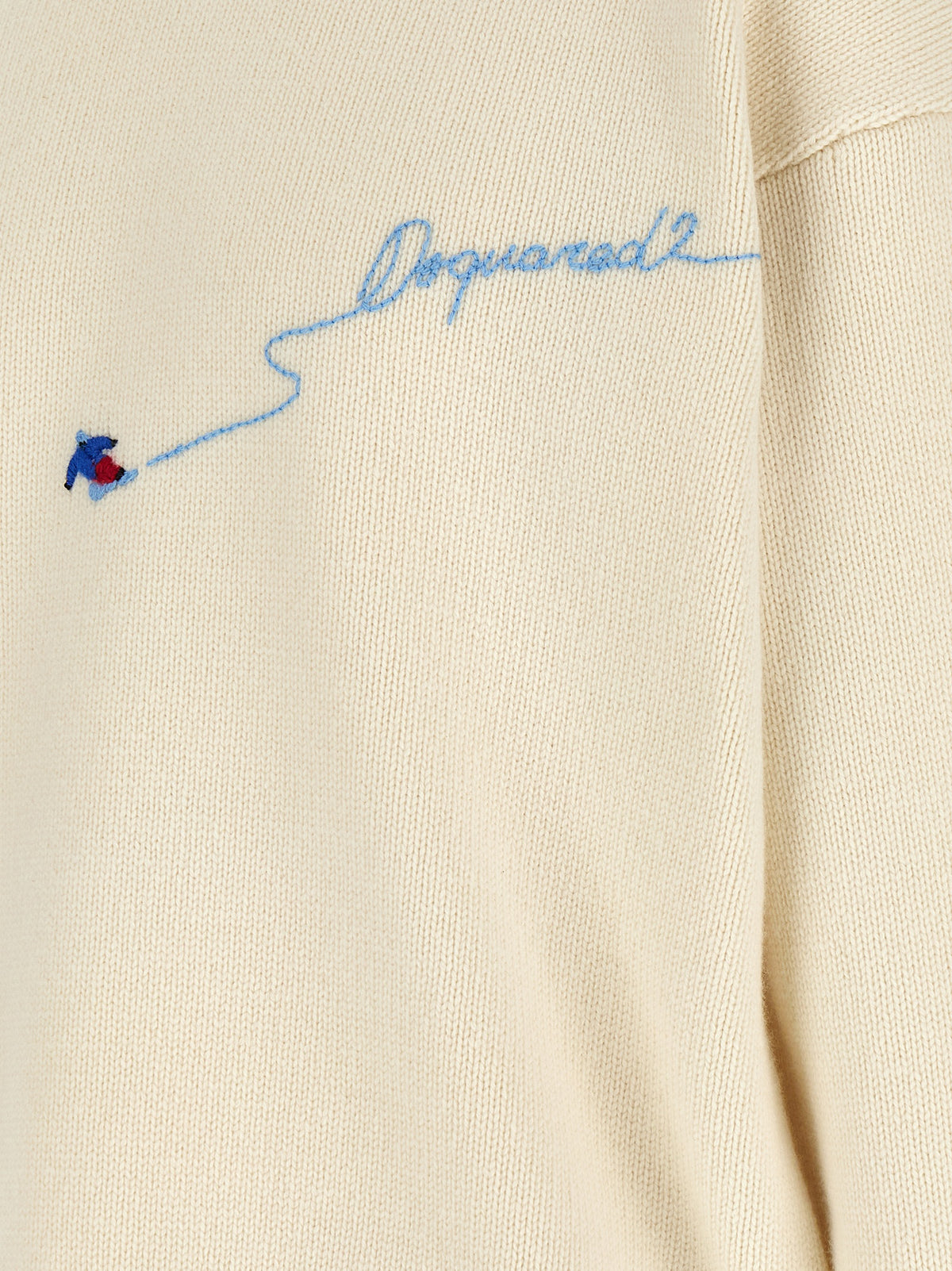 Dsquared2 White 'Snowy Dream' Sweater