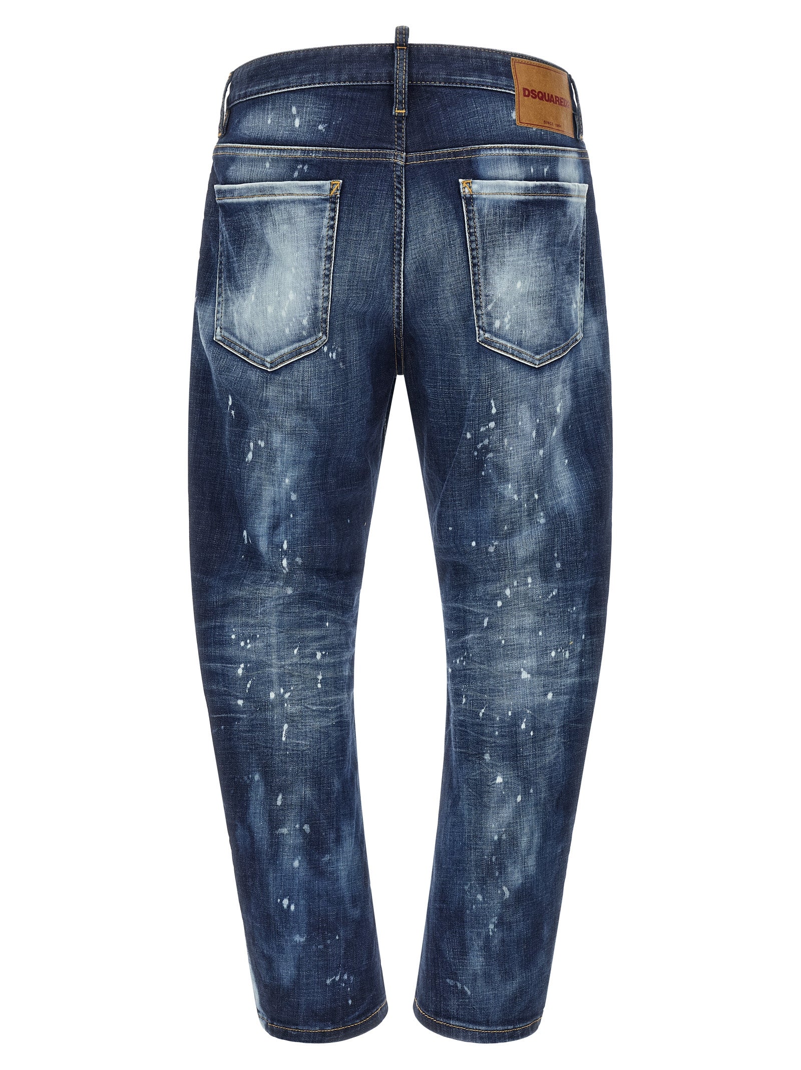 Dsquared2 'Bro' Jeans With 'Paint' Details