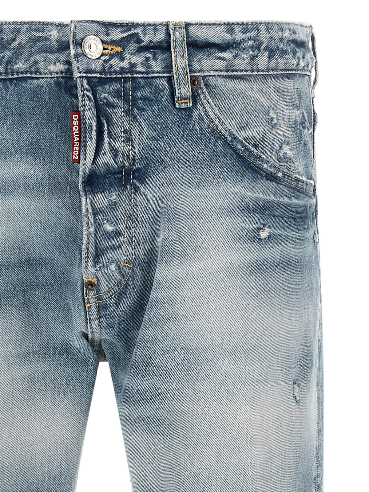 Dsquared2 Light Blue 'Teddy' Jeans