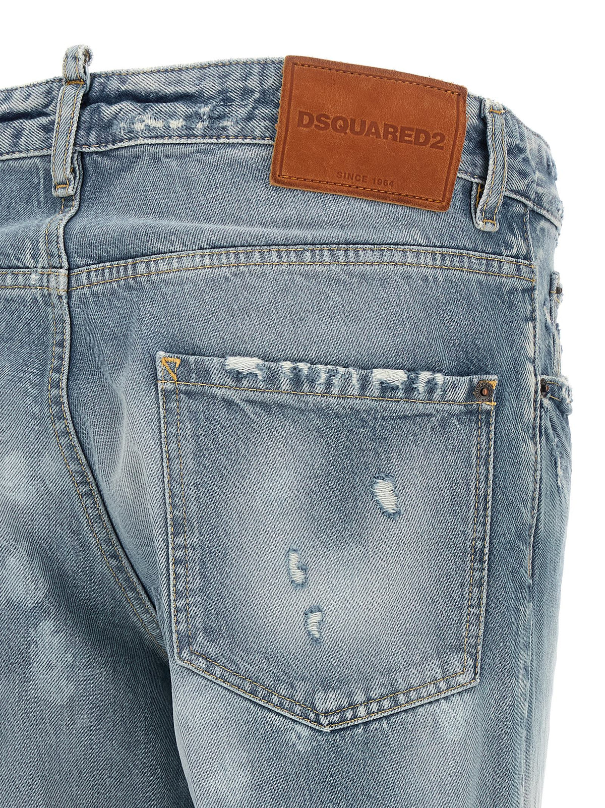 Dsquared2 Light Blue 'Teddy' Jeans