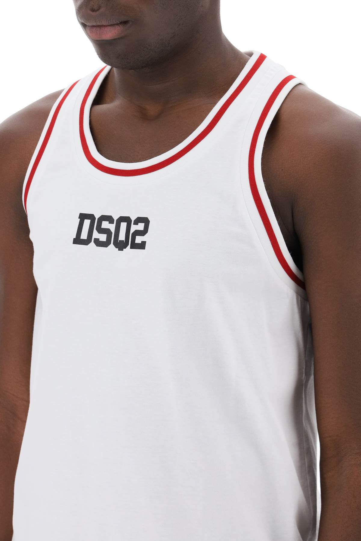 Dsquared2 Cotton Dsq2 Cool Tank