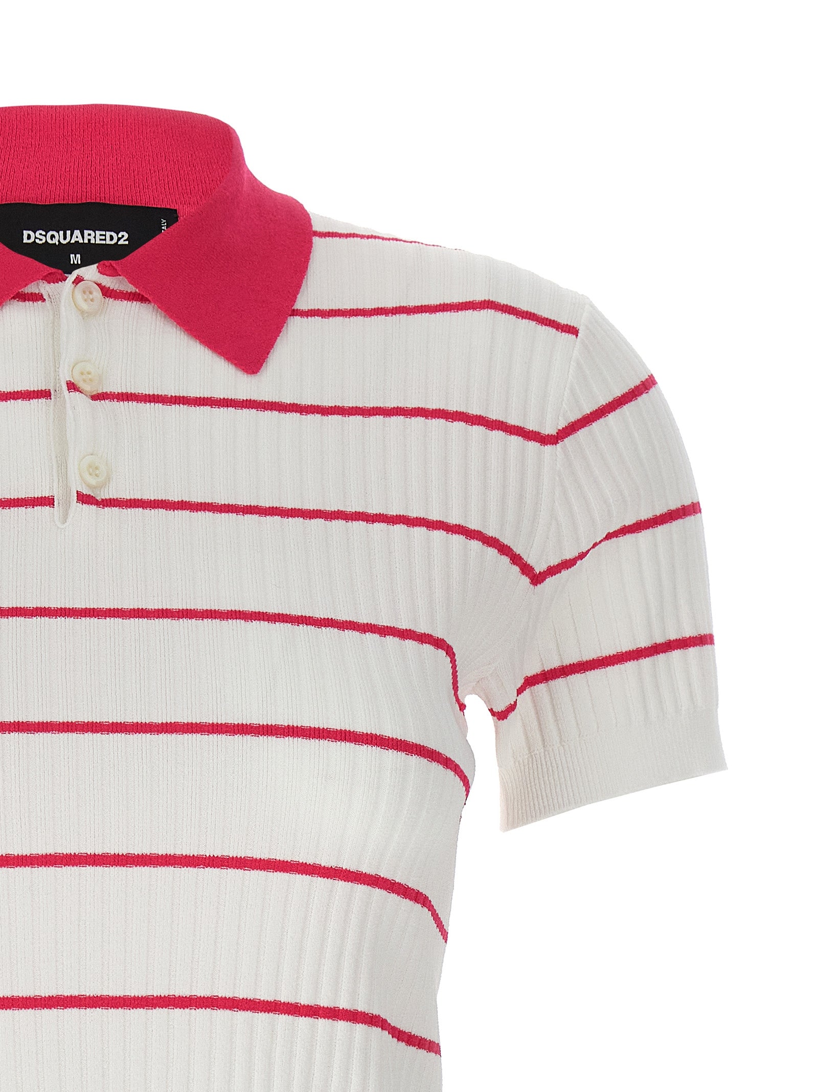 Dsquared2 'Striped' Polo Shirt