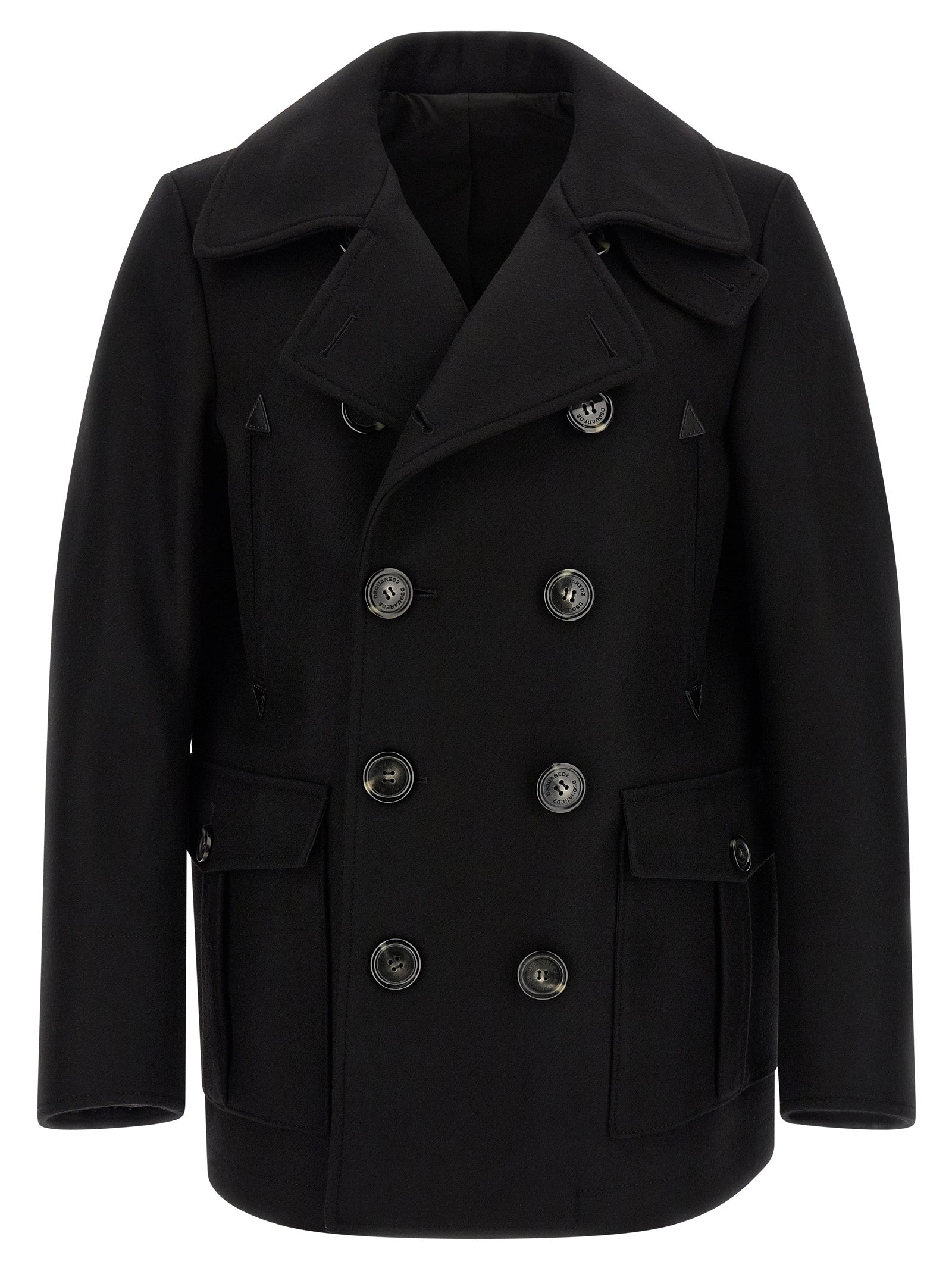 Dsquared2 Double-Breasted Coat