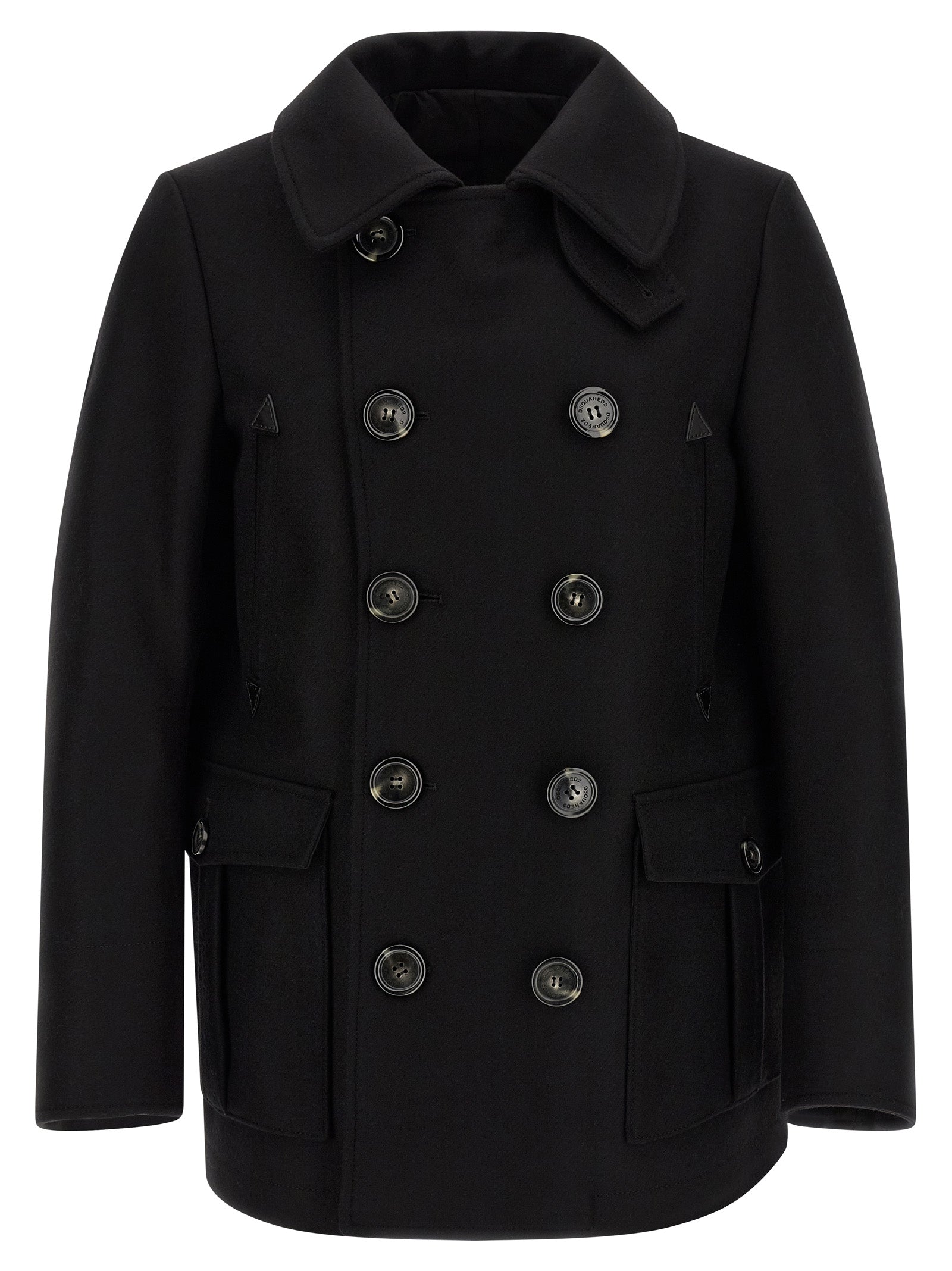 Dsquared2 Double-Breasted Coat