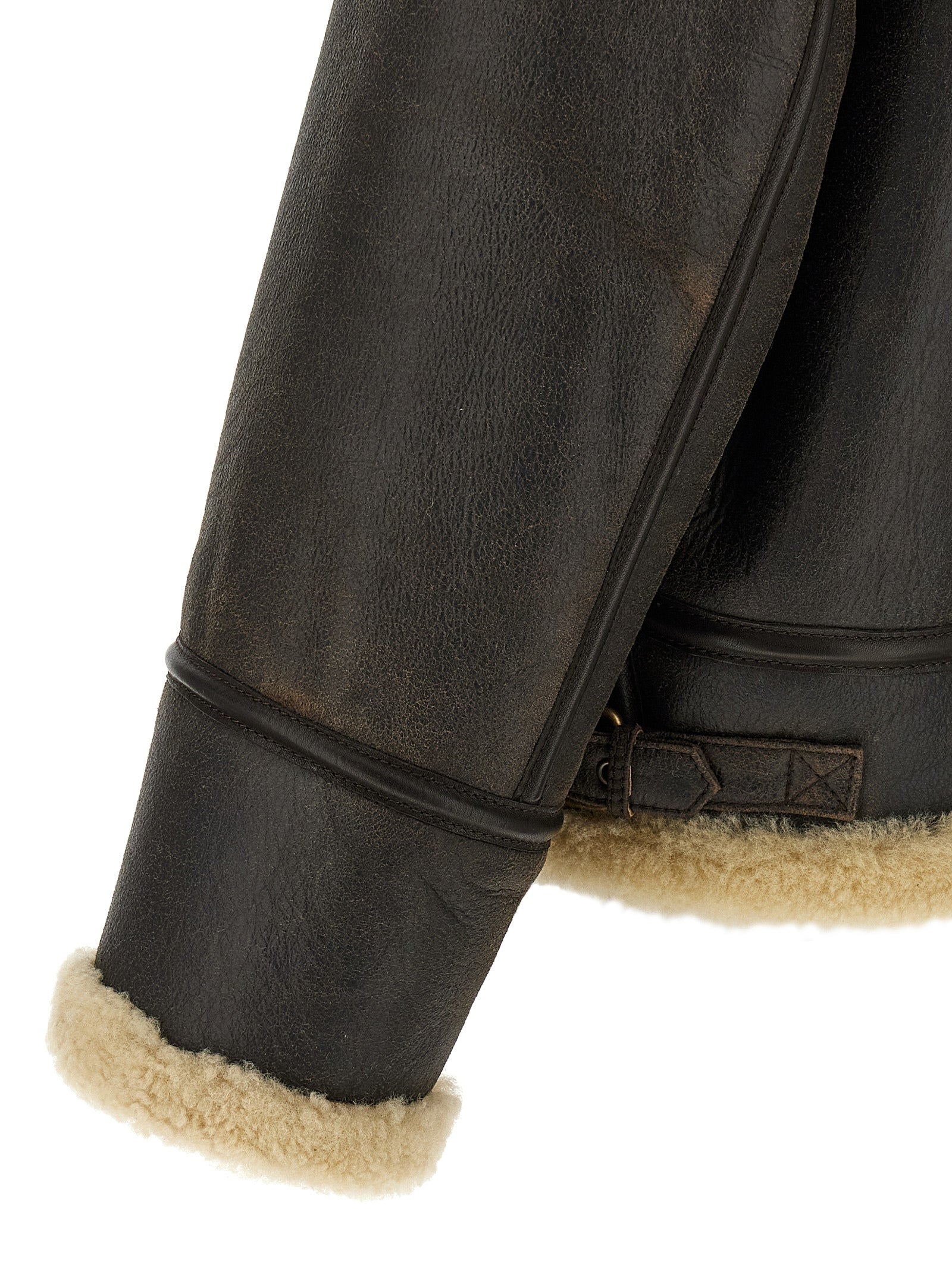 Dsquared2 'Aviator' Sheepskin Jacket