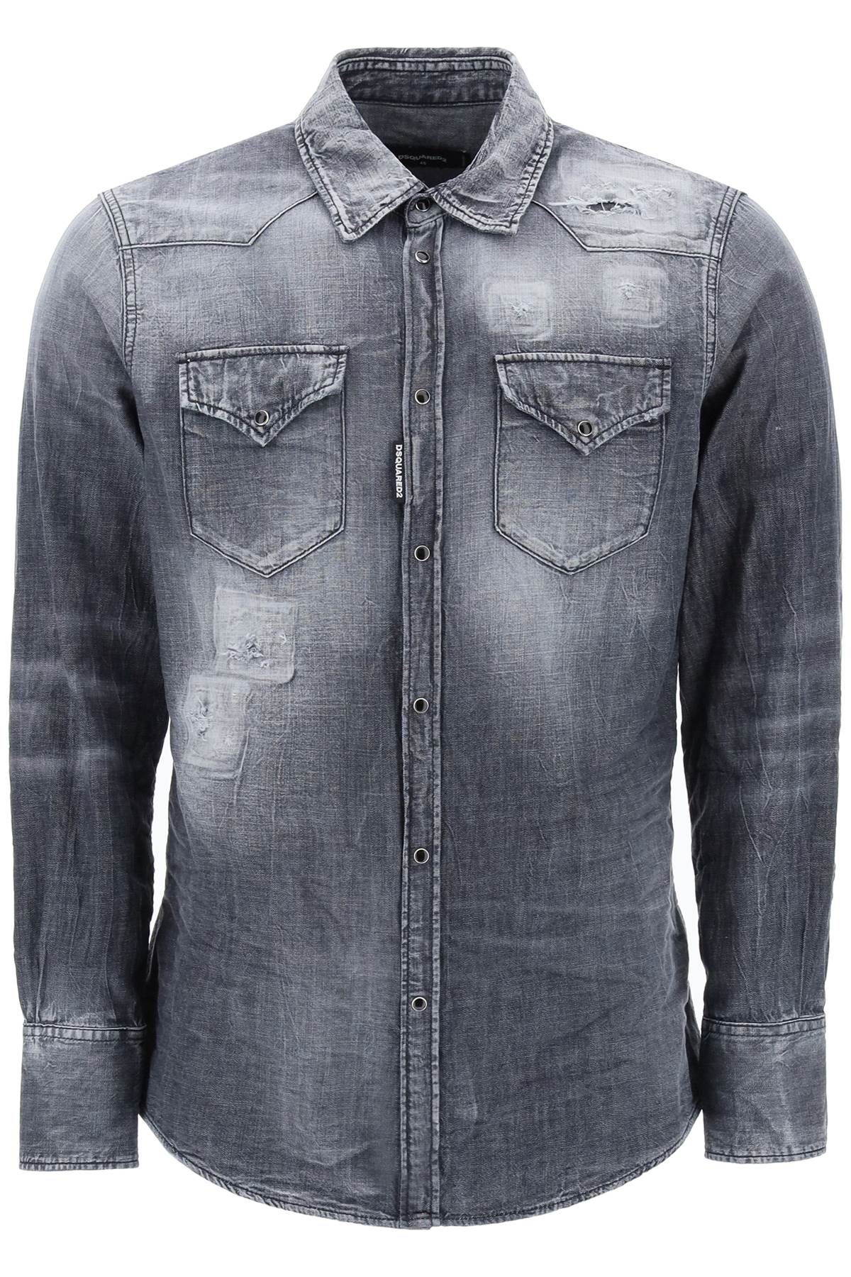 Dsquared2 Denim Western Shirt