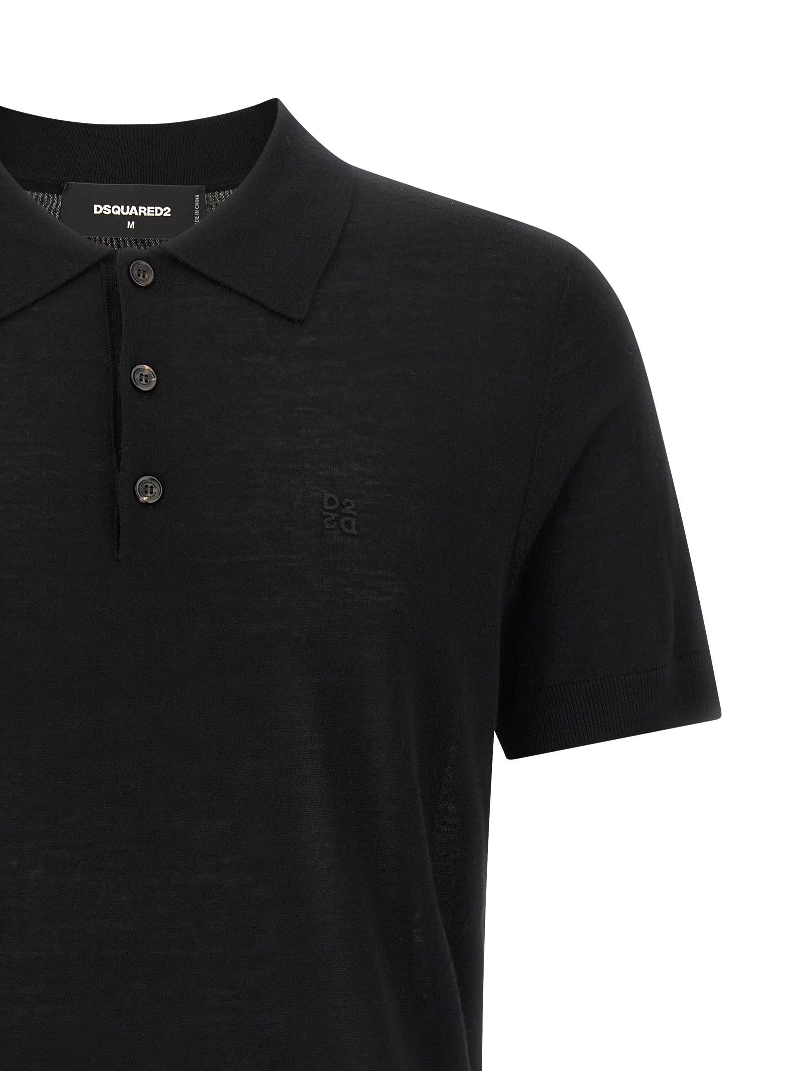 Dsquared2 Wool Polo Shirt