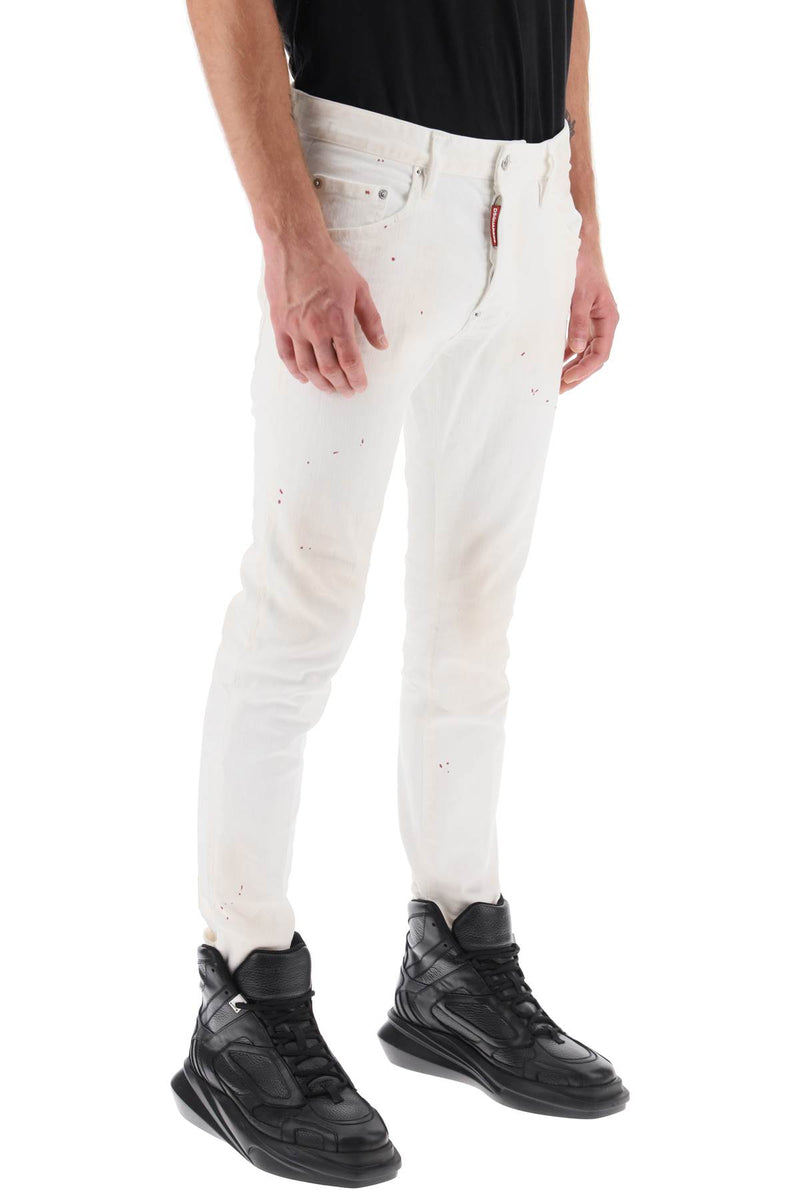 Dsquared2 Skater Jeans White