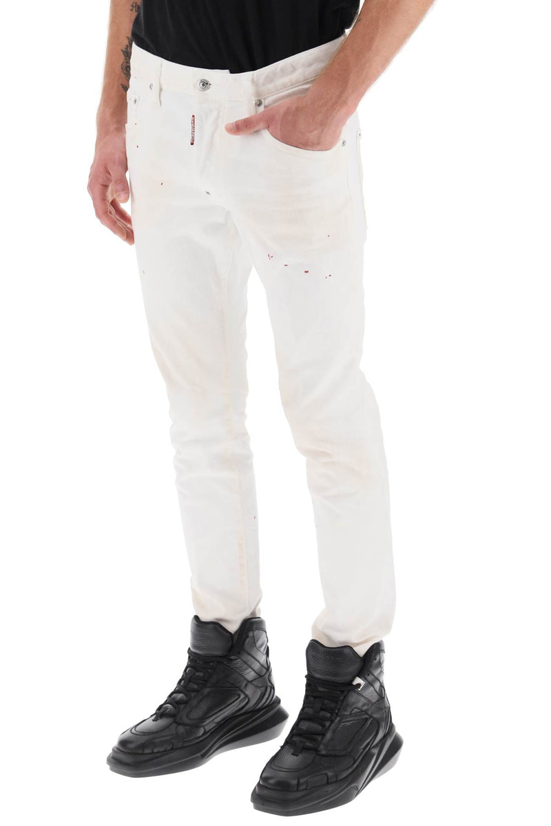 Dsquared2 Skater Jeans White