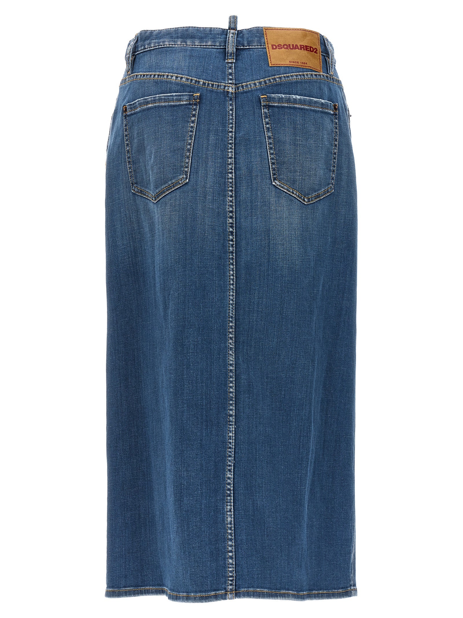 Dsquared2 Denim Long Skirt