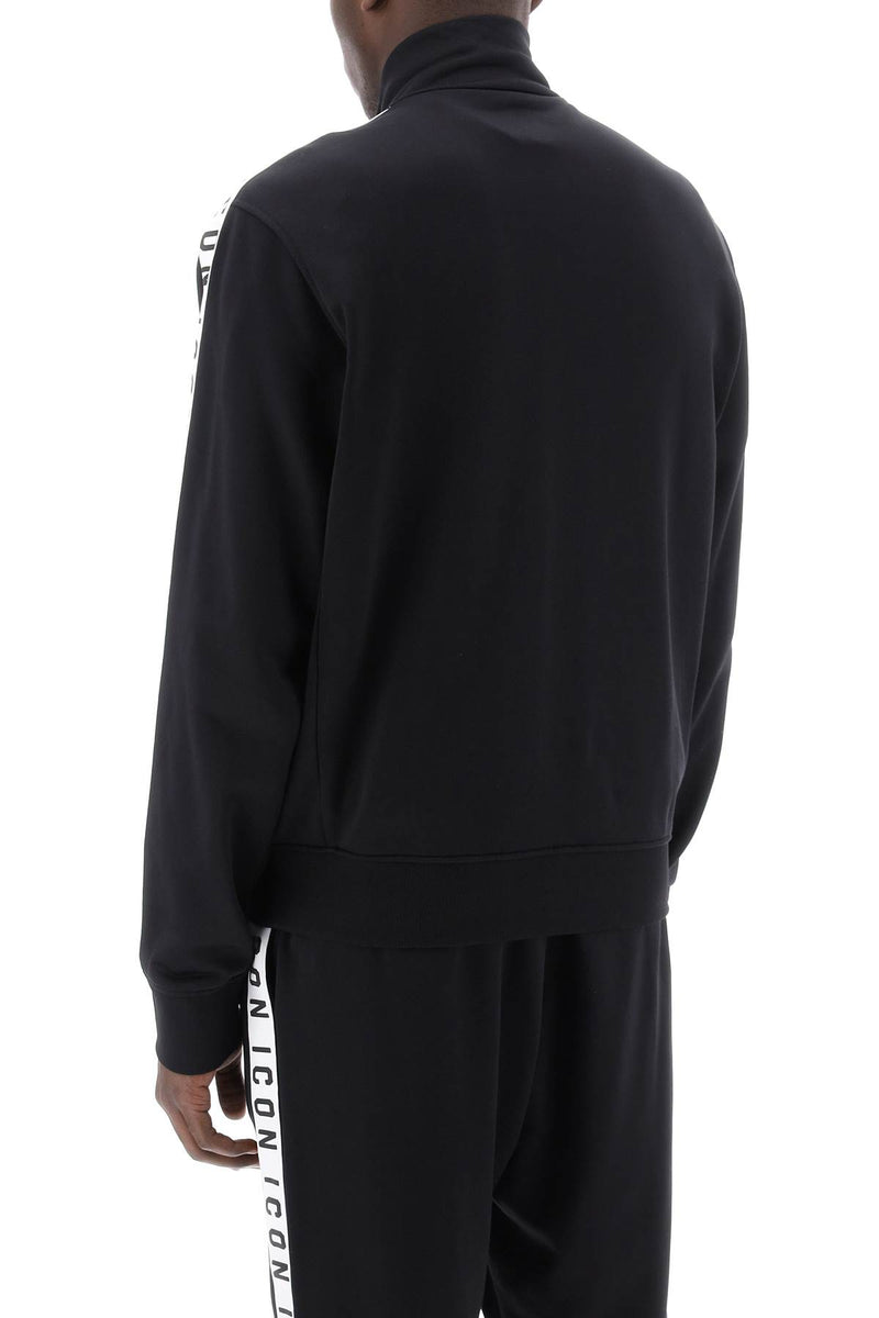 Dsquared2 Dean Sport Fit Track Jacket Black