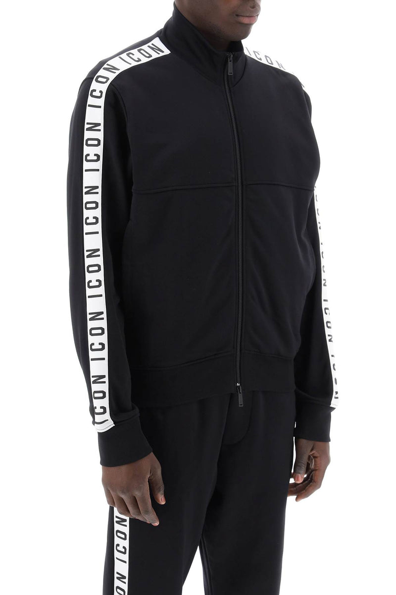 Dsquared2 Dean Sport Fit Track Jacket Black