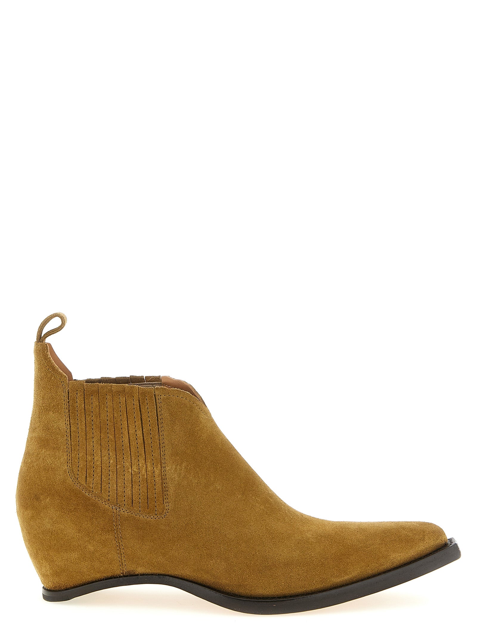 Maison Margiela 'Western Chelsea Heel-Less' Ankle Boots